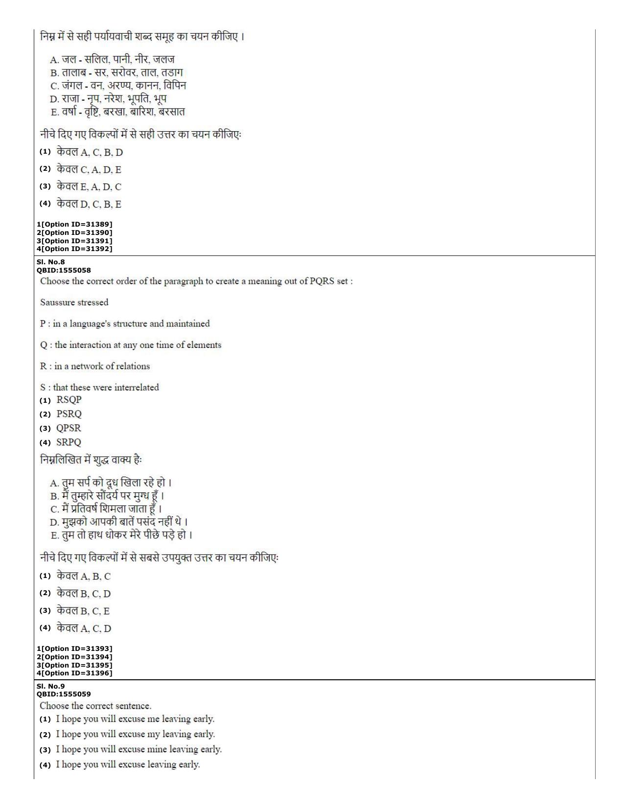 CUET (PG) 2022: PGQP-60 Malayalam (10-09-2022) Question Paper - Page 4