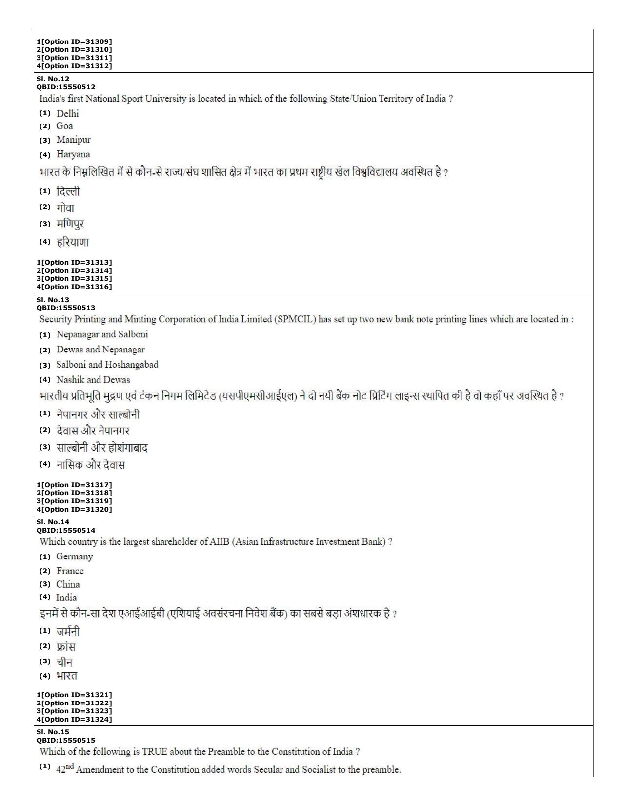 CUET (PG) 2022: PGQP-60 Malayalam (10-09-2022) Question Paper - Page 6