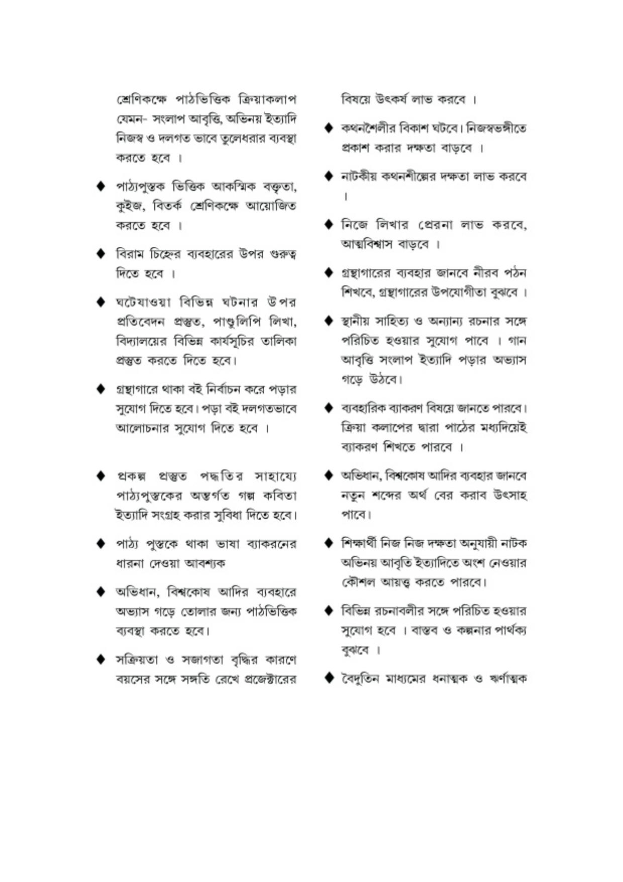 TBSE Class 8 Syllabus - Page 5