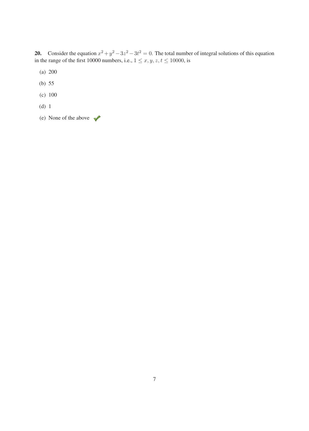 TIFR GS 2014 Computer & Systems Sciences Question Paper - Page 8