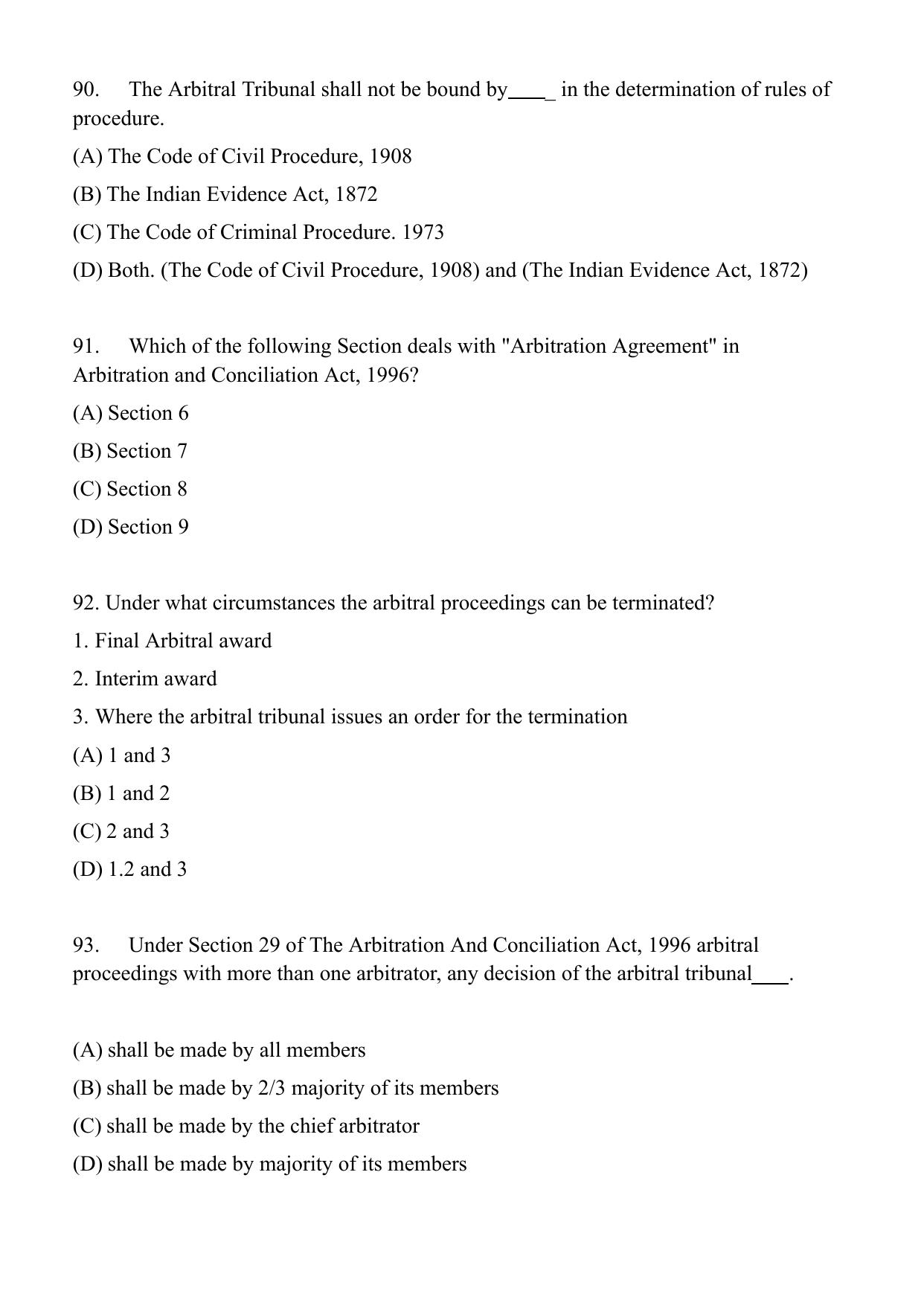AIBE 17 English Question Paper - Page 22
