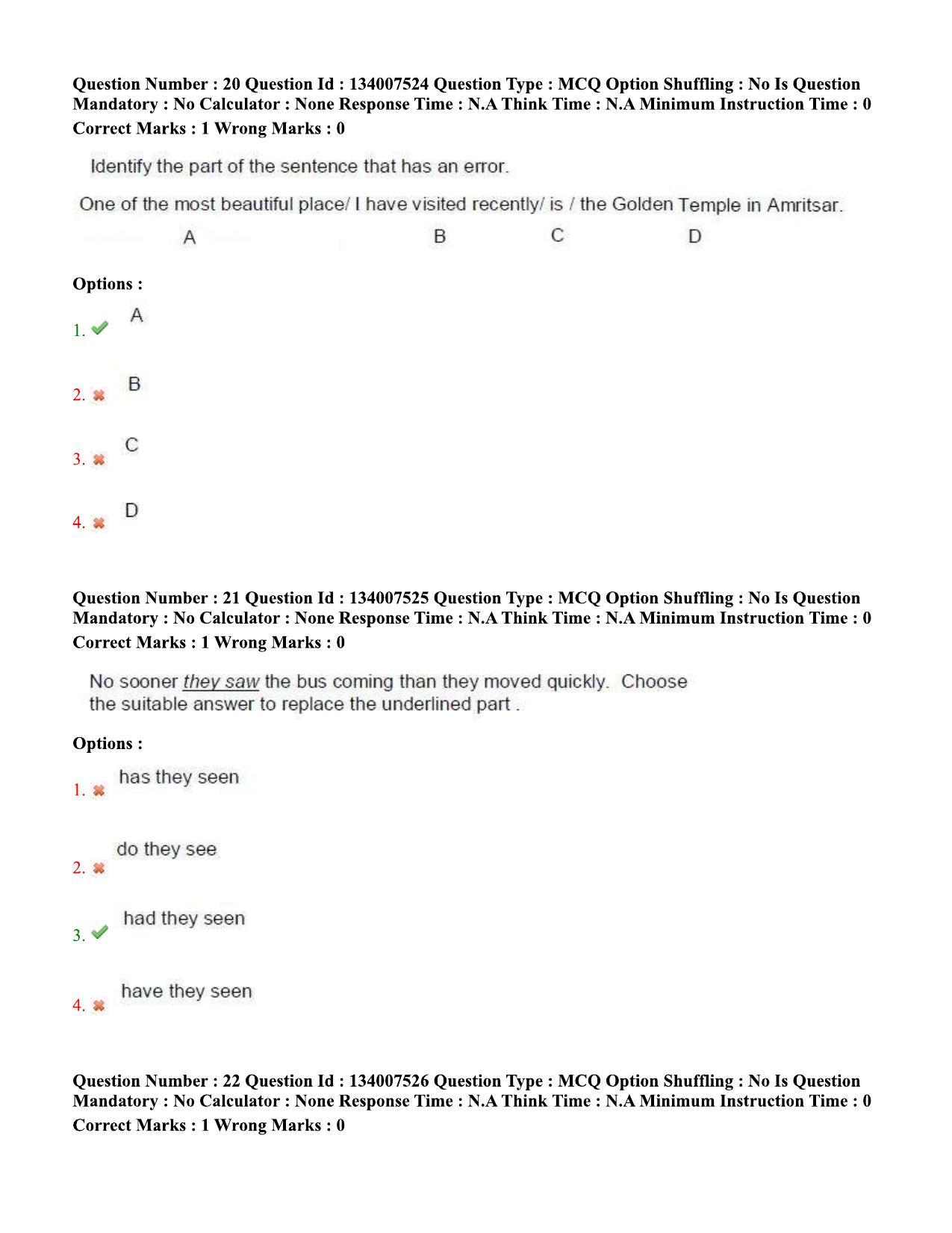 TS DEECET 2023 English Medium with Urdu 1st June 2023 Shift 2 Question Paper - Page 11