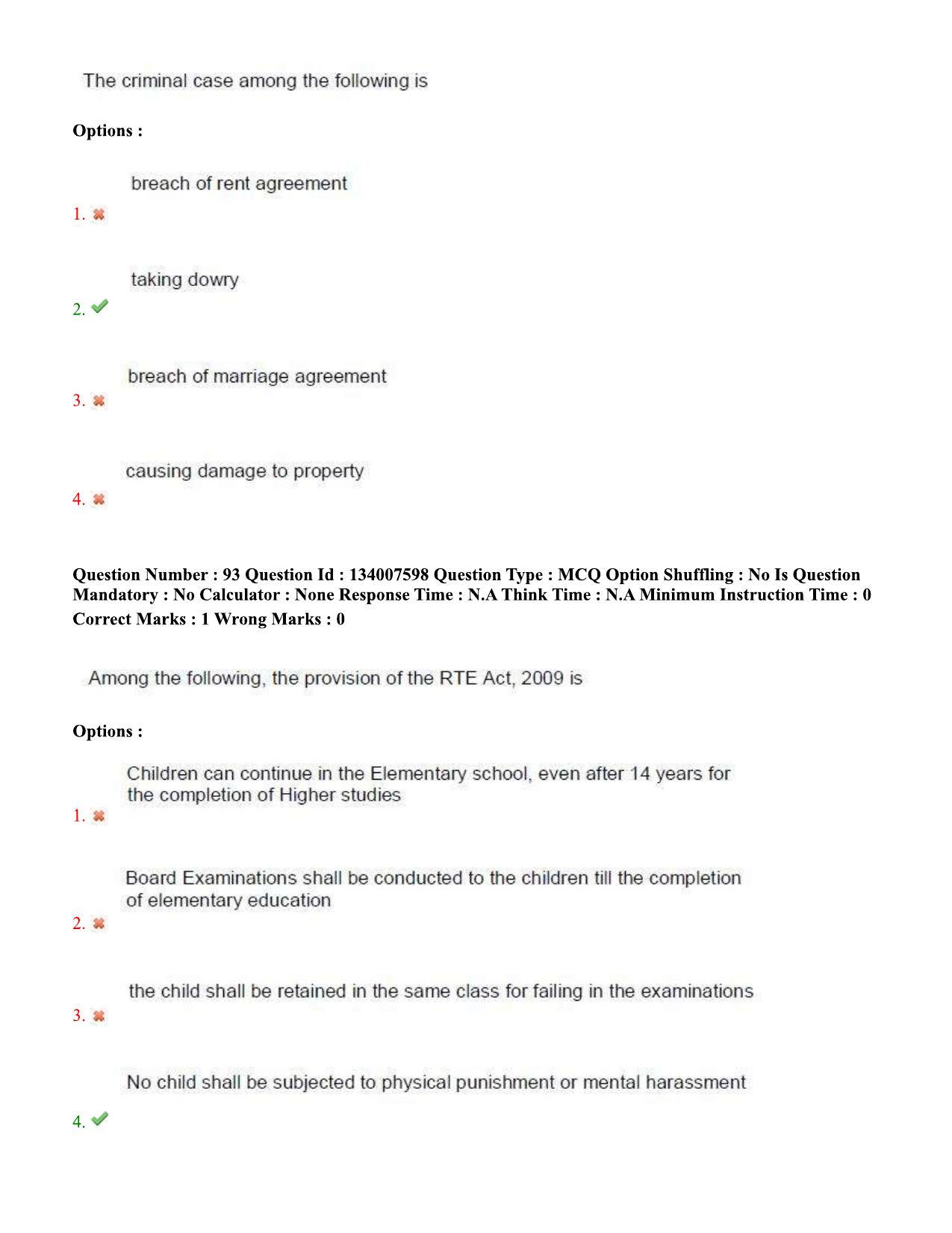 TS DEECET 2023 English Medium with Urdu 1st June 2023 Shift 2 Question Paper - Page 51