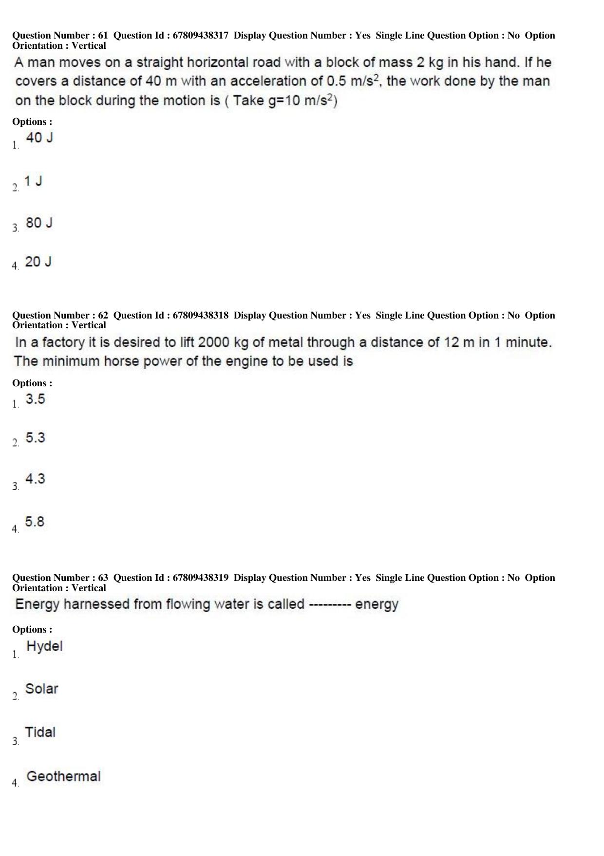 AP ECET 2019 - Civil Engineering Question Paper With Preliminary Keys Shift1 - Page 23