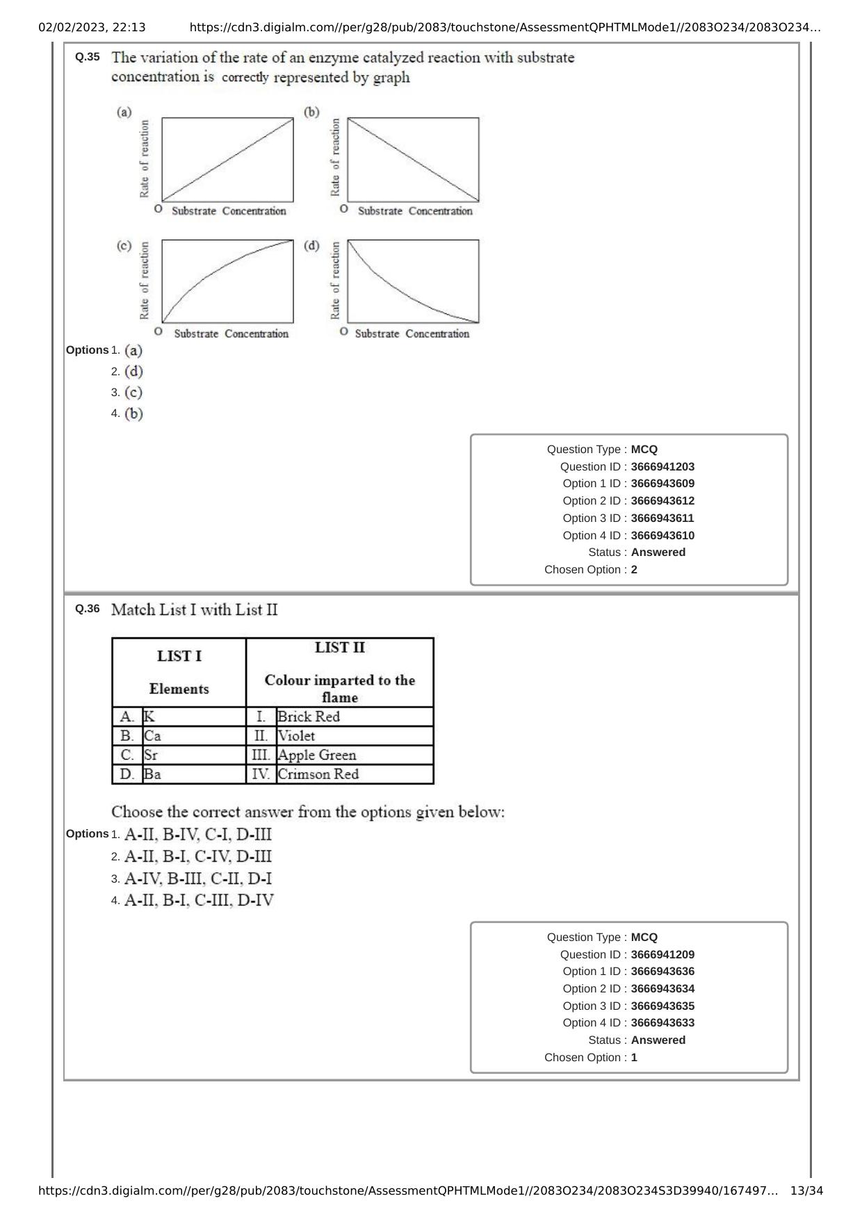 JEE Mains 2023: 25th January 2023 Shift-1 (Morning) Question Paper With Solution (January, Session-1) - Page 13