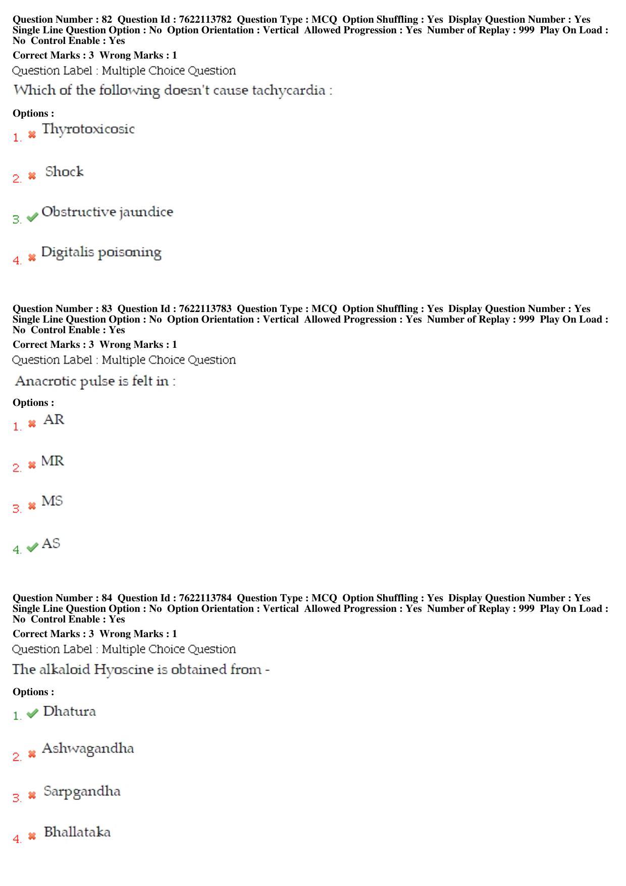 BHU RET Sangyaharan 2019 Question Paper  - Page 37