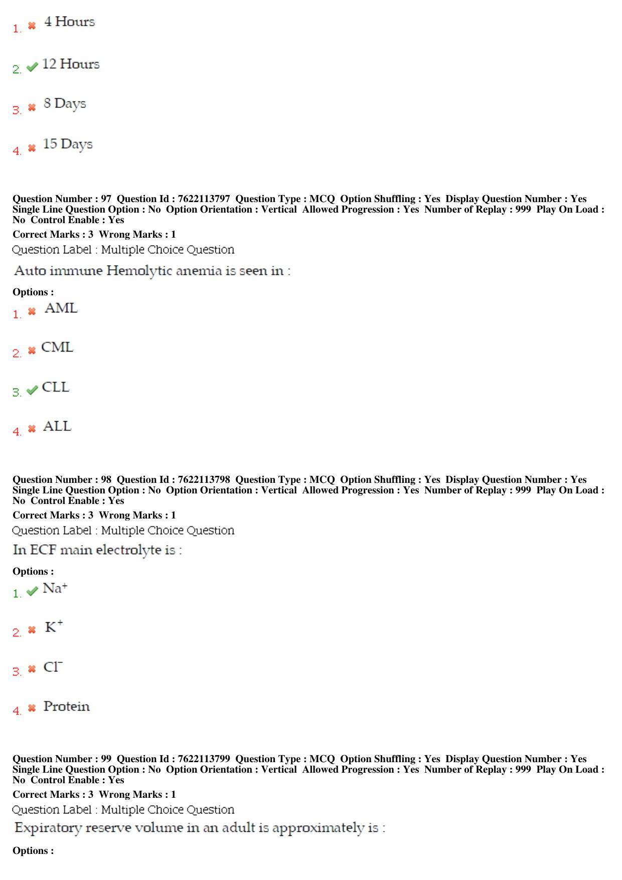 BHU RET Sangyaharan 2019 Question Paper  - Page 42