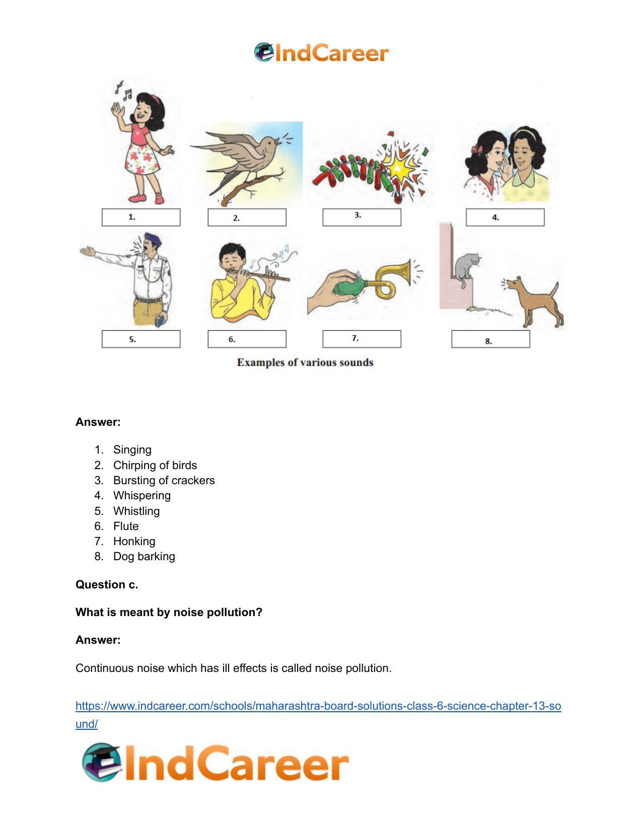 Maharashtra Board Solutions Class 6-Science: Chapter 13- Sound - Page 4