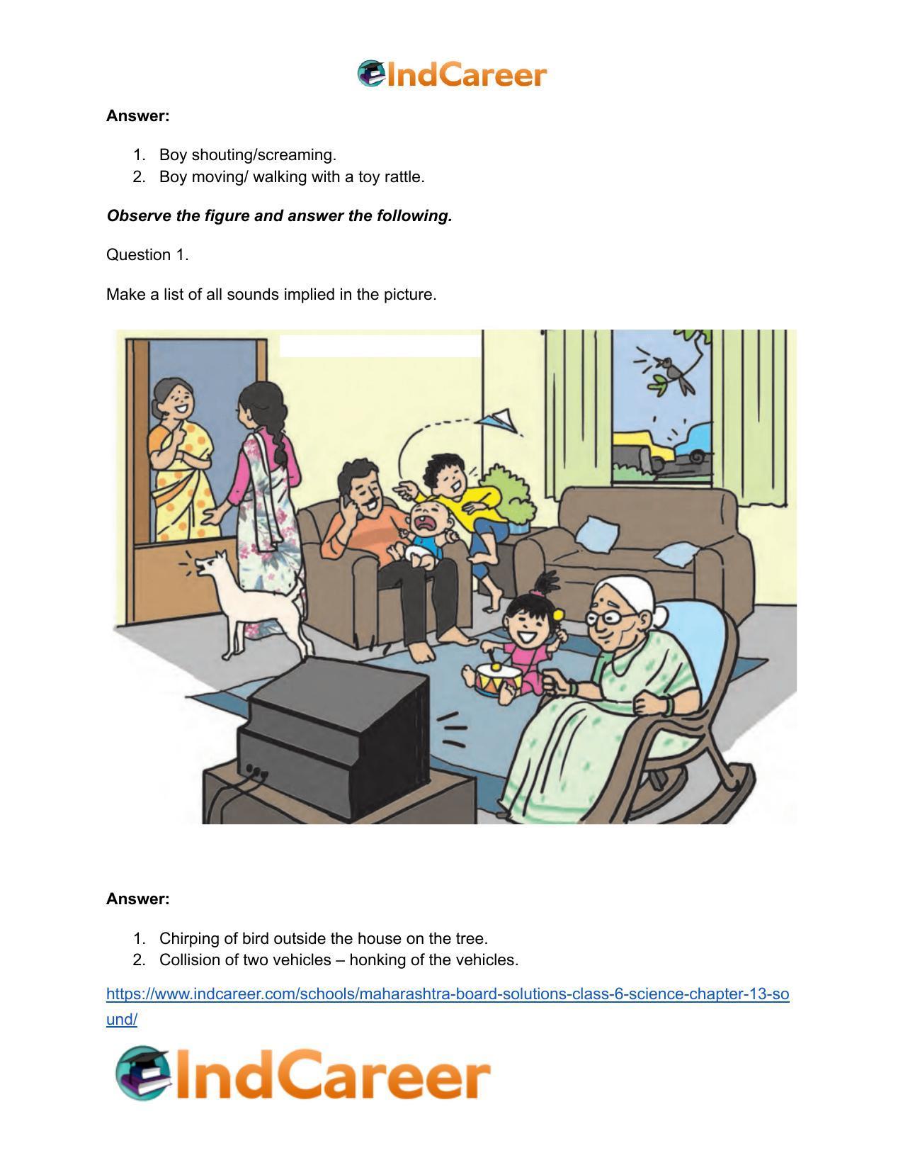 Maharashtra Board Solutions Class 6-Science: Chapter 13- Sound - Page 15