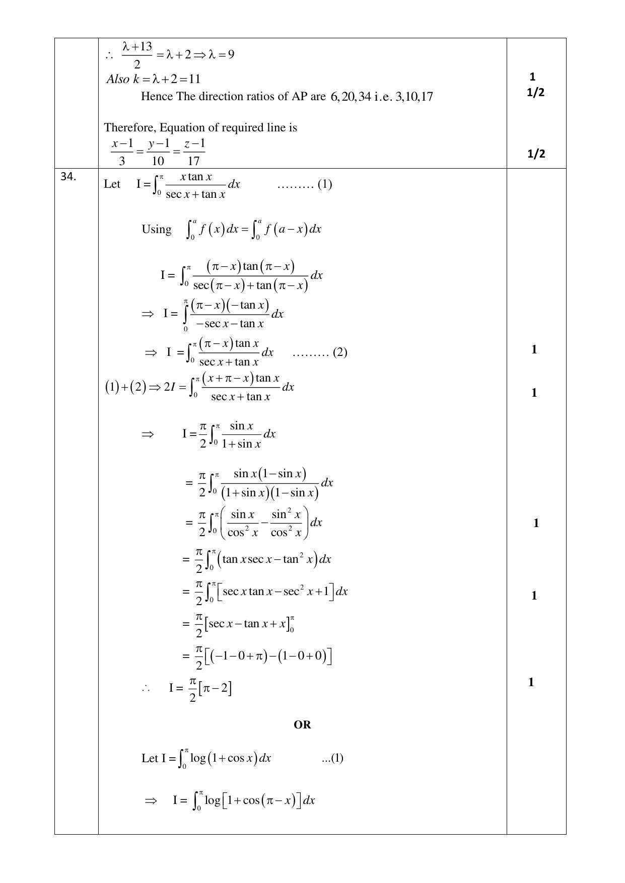 CBSE Class 12 Mathematics SET 2 Practice Questions 2023-24 - Page 11