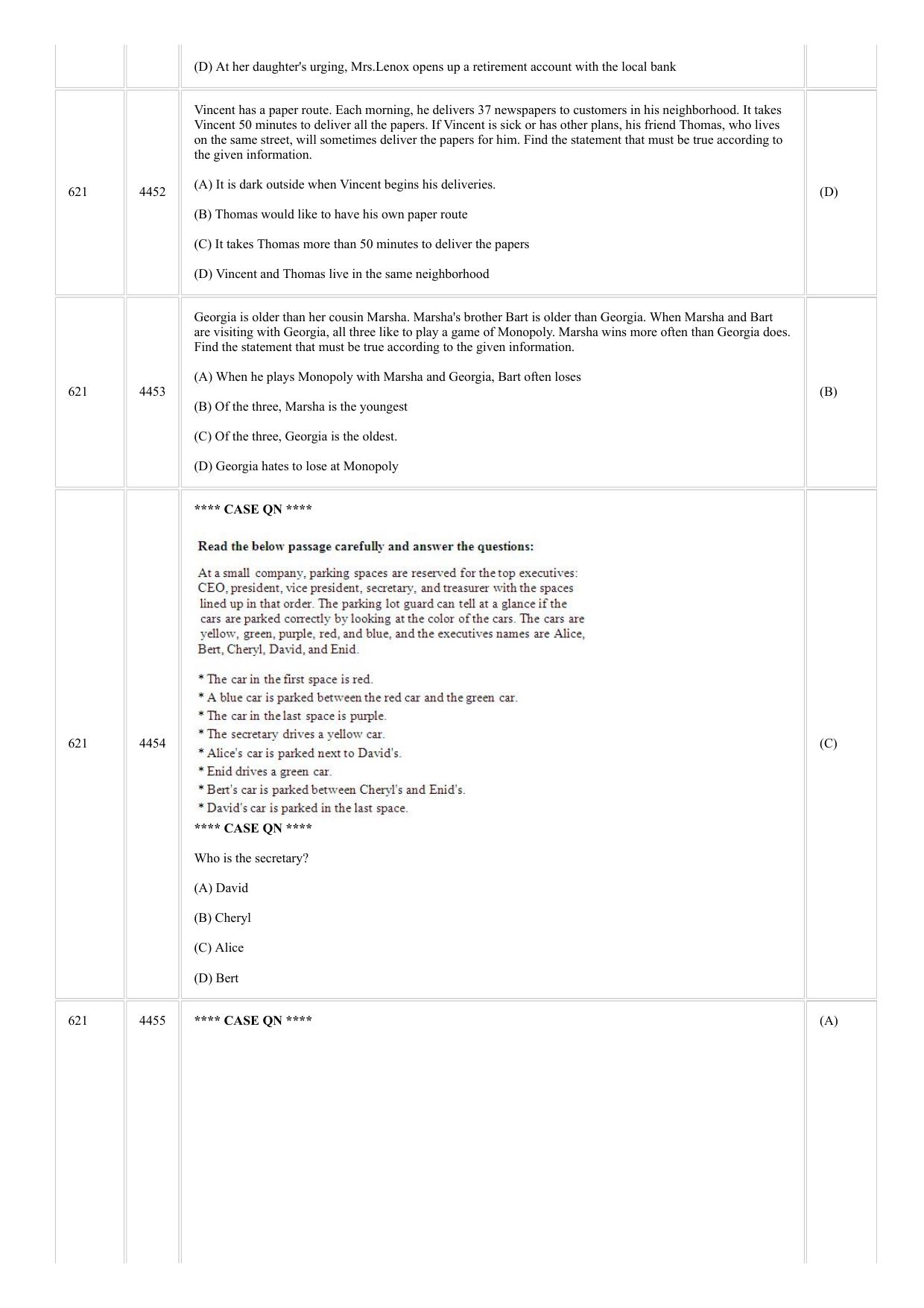 CUSAT CAT 2018 MVoc Mobile Question Paper - Page 17