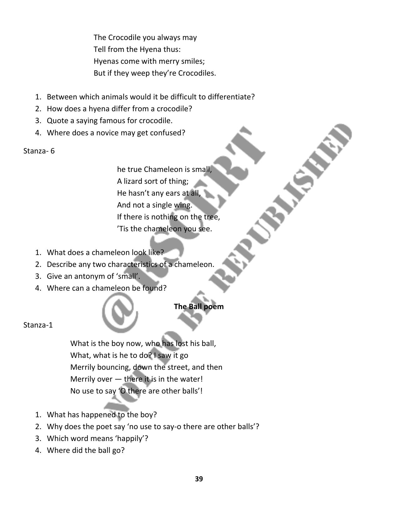 RBSE 2023 Class 10 English Question Bank - Page 44