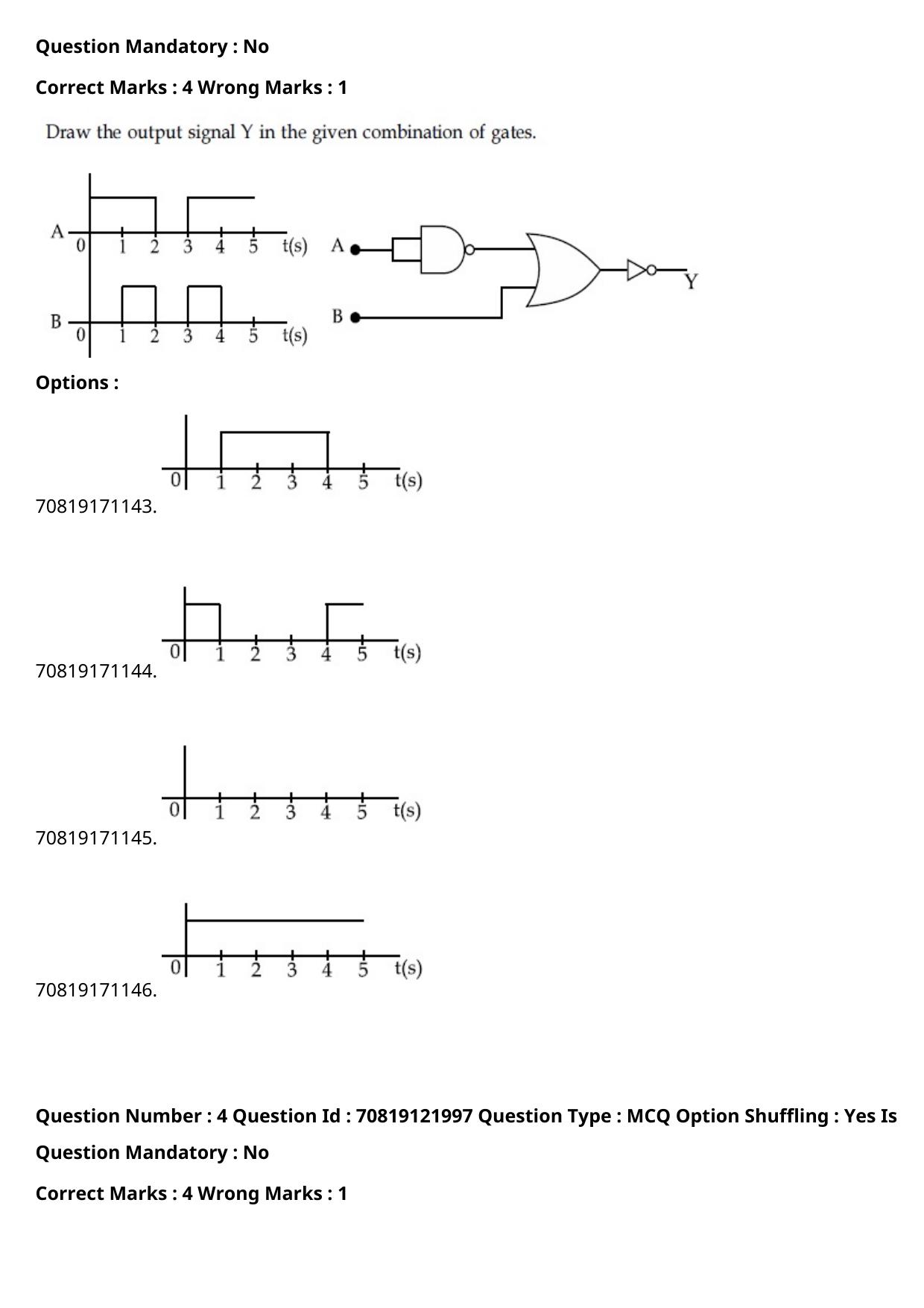 JEE Mains 2021: B.Arch Tamil (Shift 2) 26-02-2021 Question Paper - Page 6