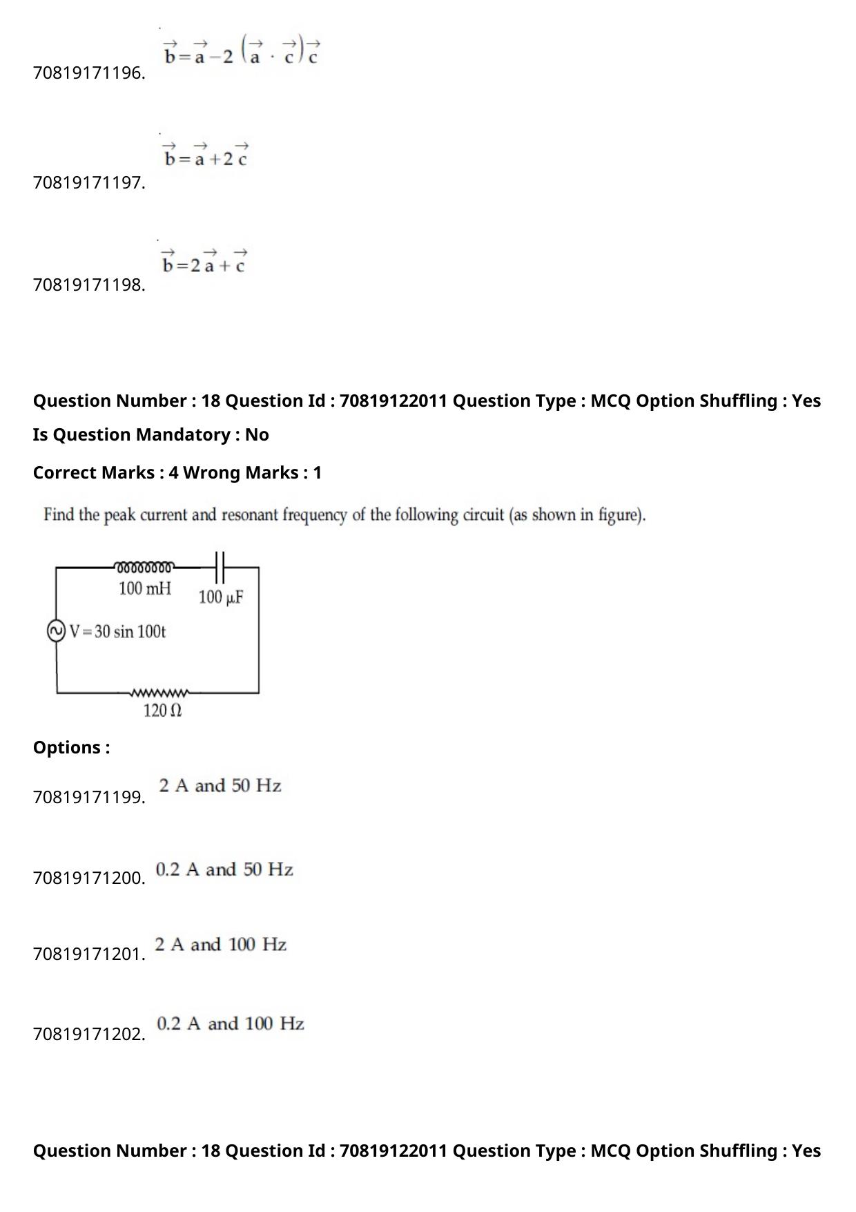 JEE Mains 2021: B.Arch Tamil (Shift 2) 26-02-2021 Question Paper - Page 23
