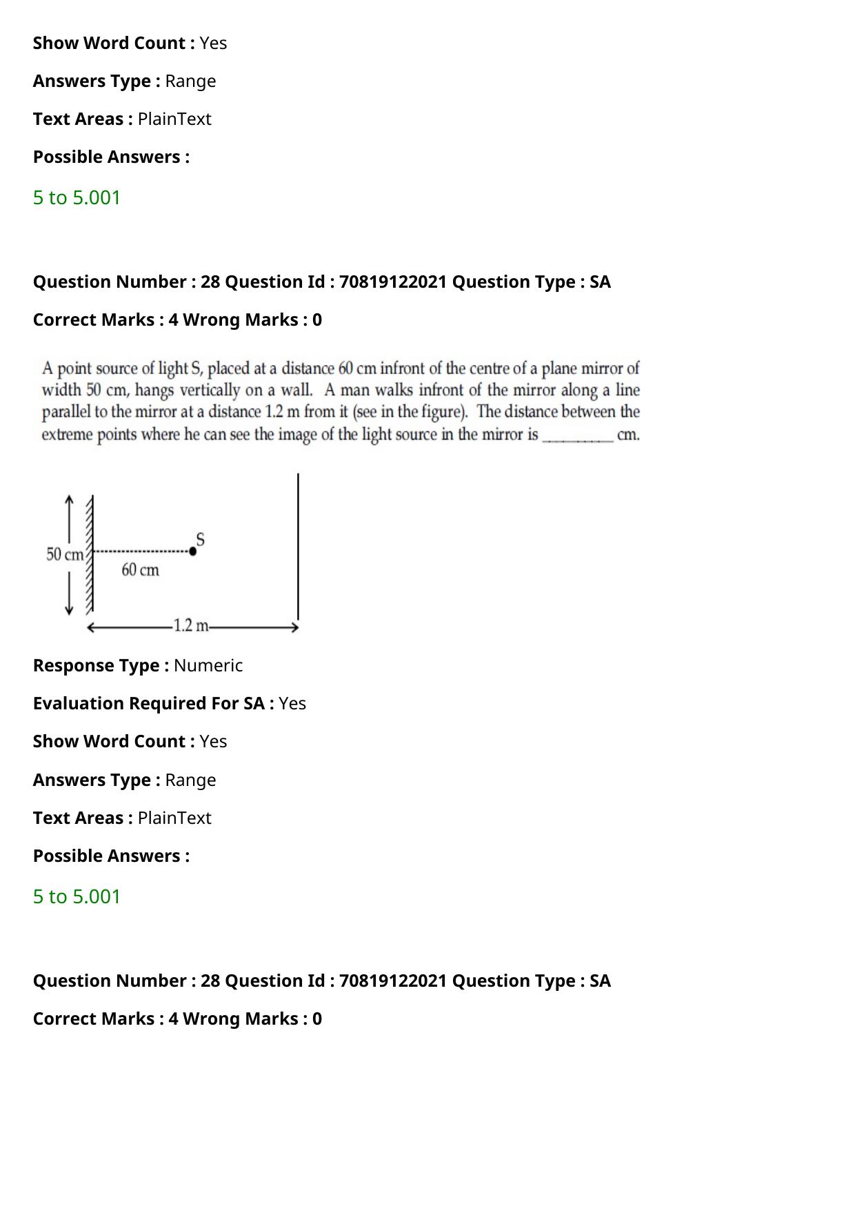 JEE Mains 2021: B.Arch Tamil (Shift 2) 26-02-2021 Question Paper - Page 35