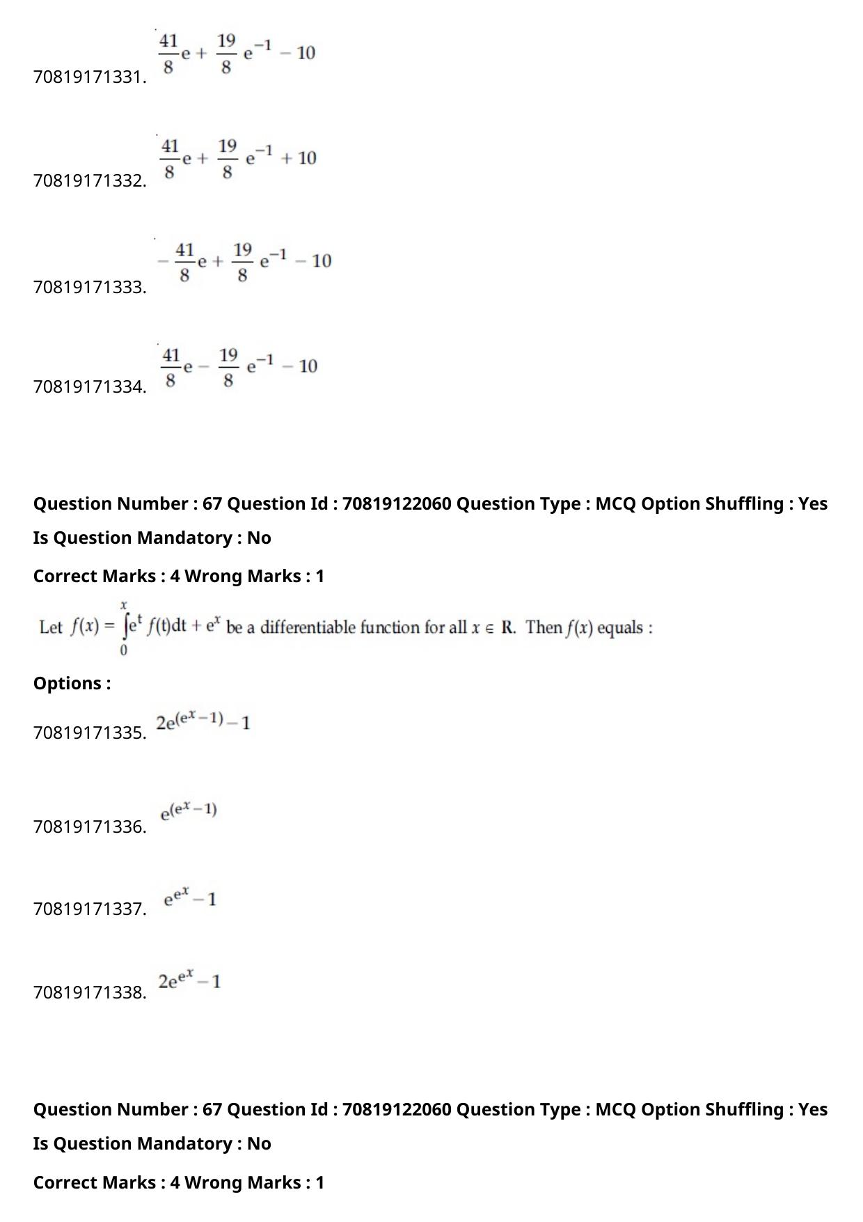 JEE Mains 2021: B.Arch Tamil (Shift 2) 26-02-2021 Question Paper - Page 80