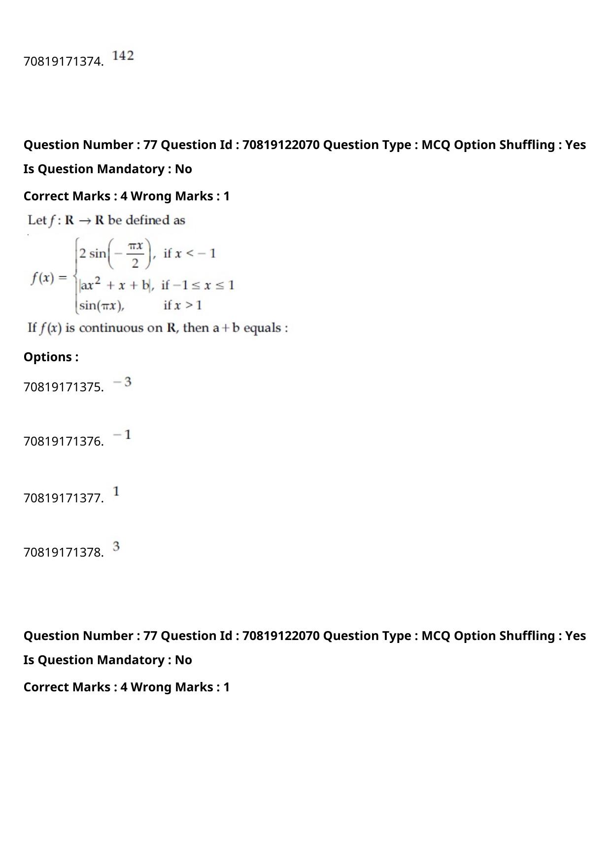 JEE Mains 2021: B.Arch Tamil (Shift 2) 26-02-2021 Question Paper - Page 91