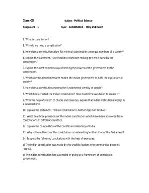 CBSE Worksheets for Class 11 Physics Assignment 15