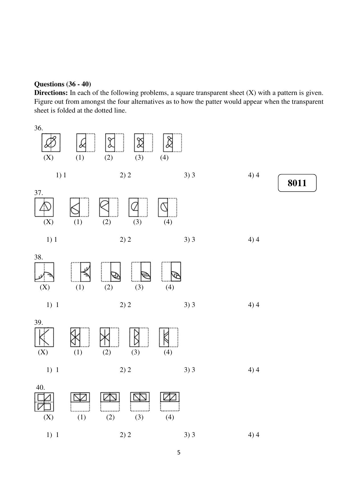 Puducherry NMMS 2021 Question Paper - Page 6