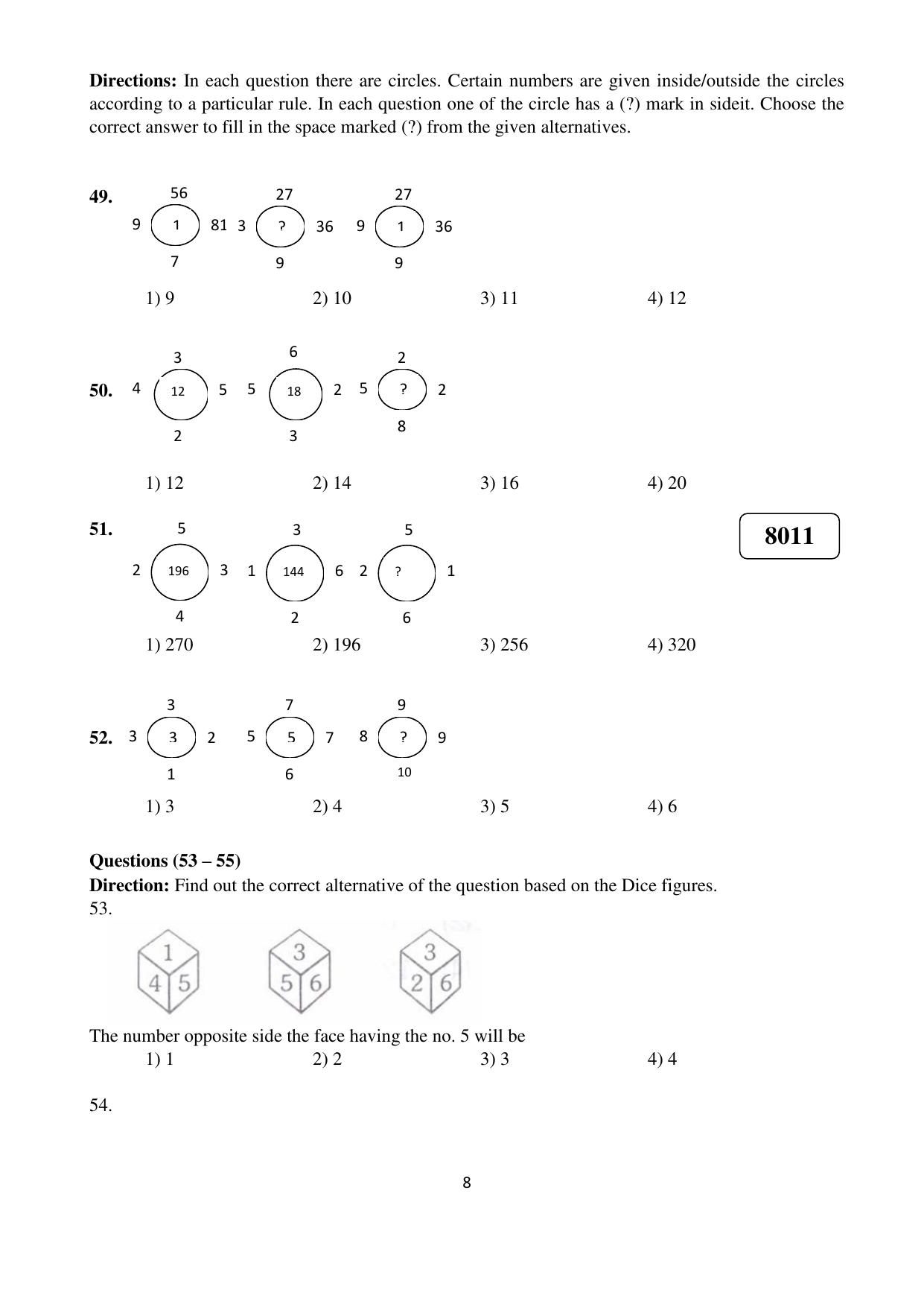 Puducherry NMMS 2021 Question Paper - Page 9