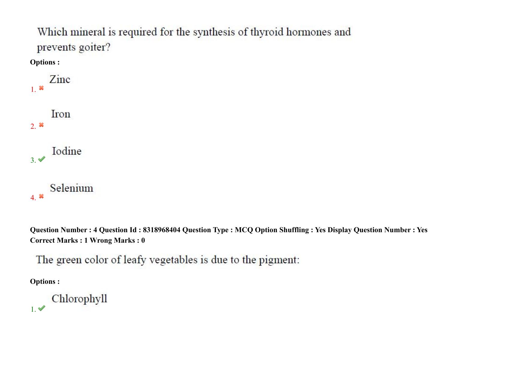 AP PGCET 2025 Food Technology Paper with Answer Key - Page 4