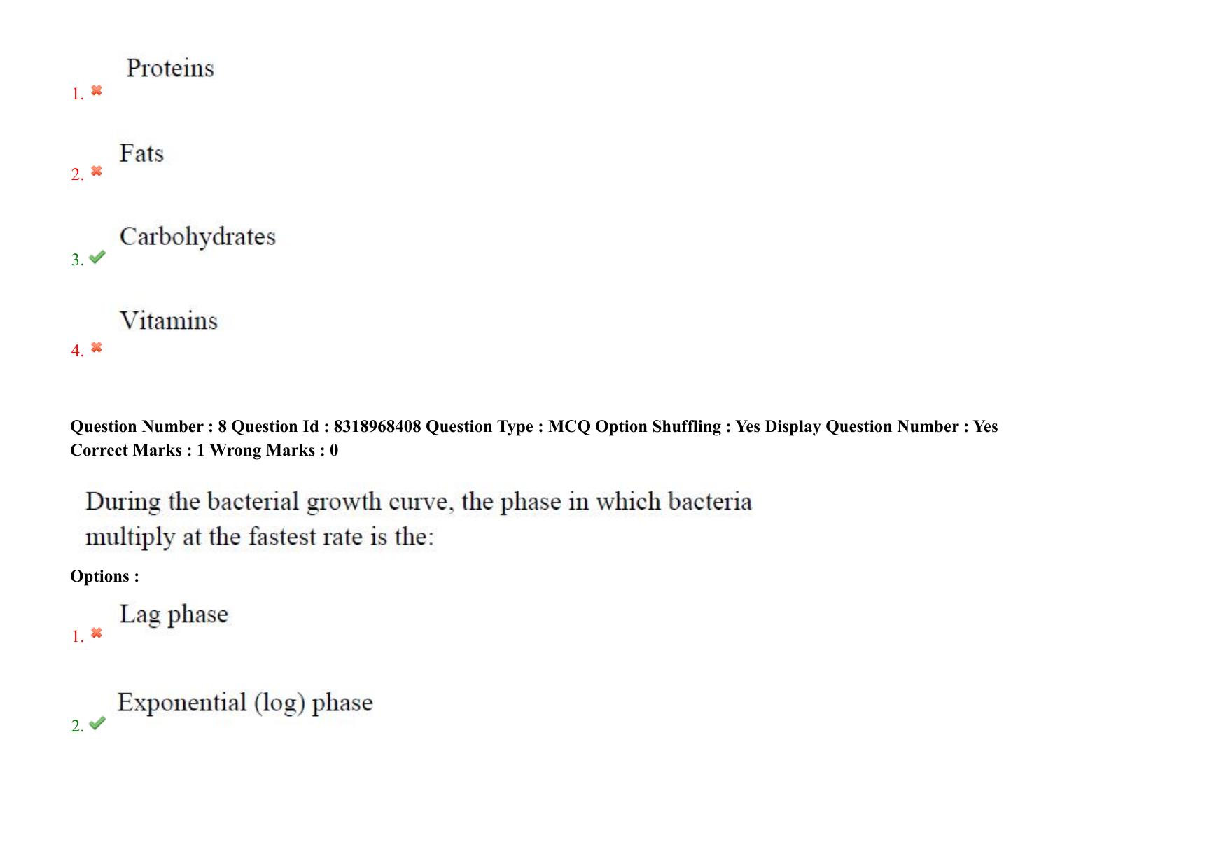 AP PGCET 2025 Food Technology Paper with Answer Key - Page 7