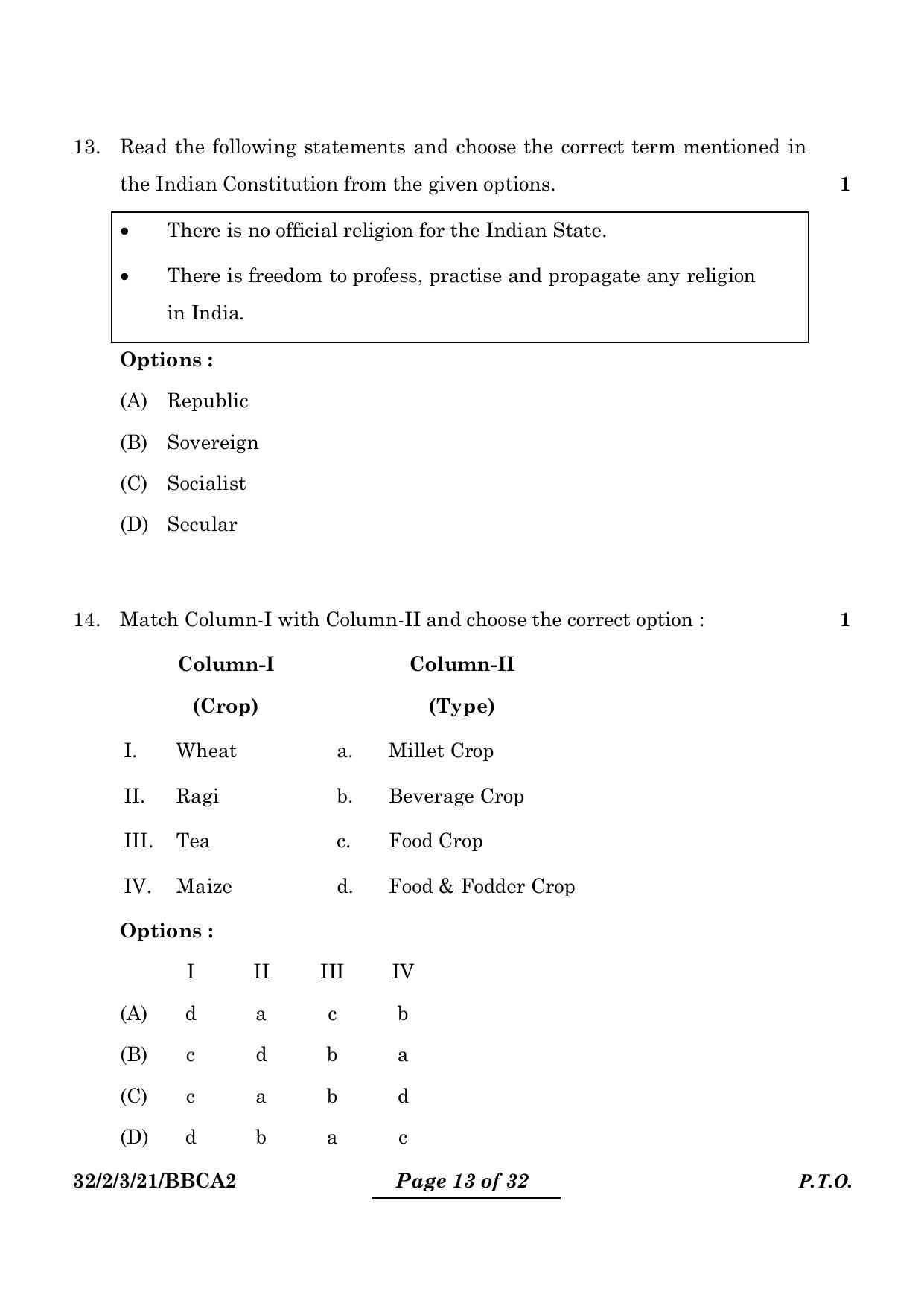 CBSE Class 10 32-2-3 Social Science 2024 Question Paper - Page 13
