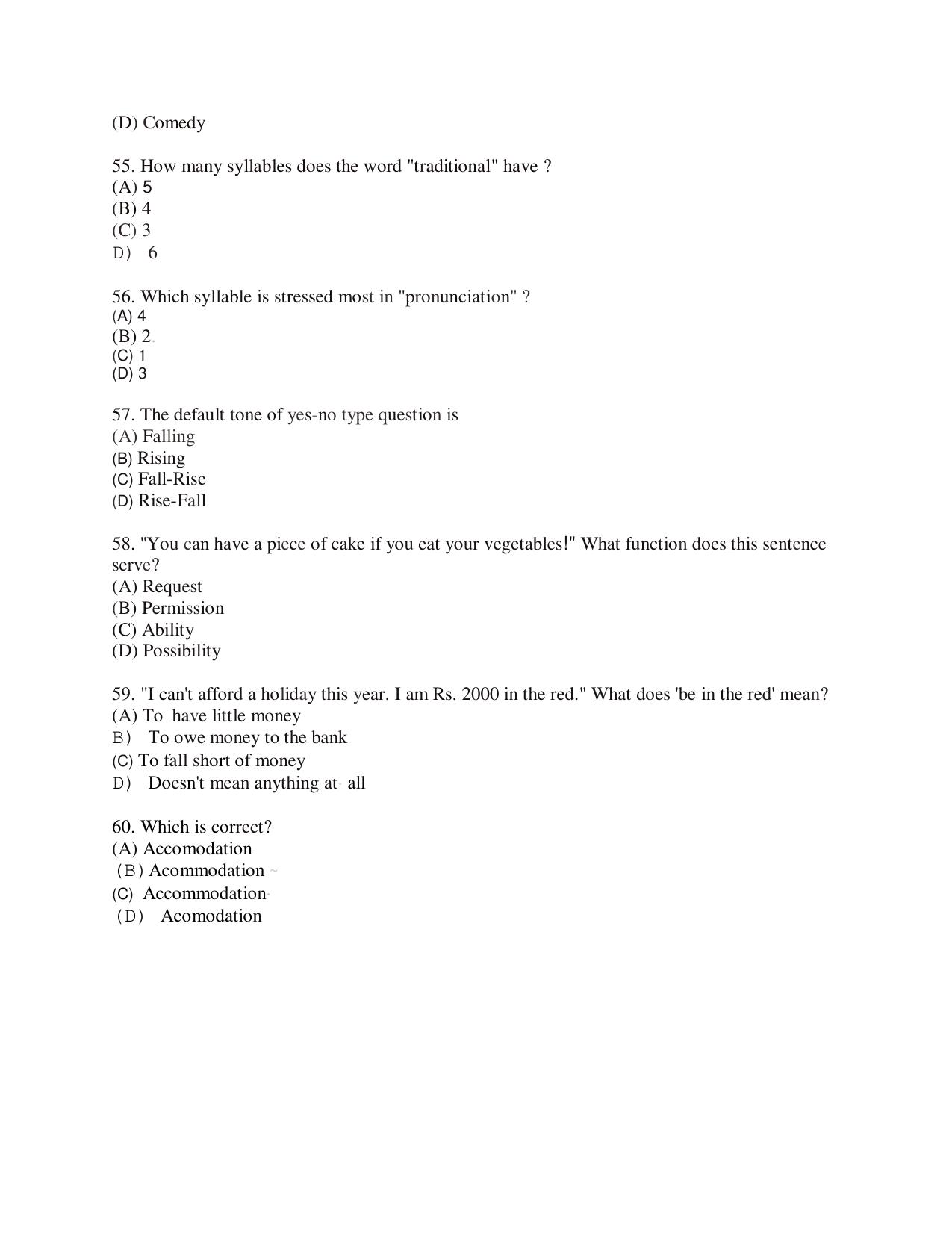 KUET 2024 M.A. English Question Paper - Page 119