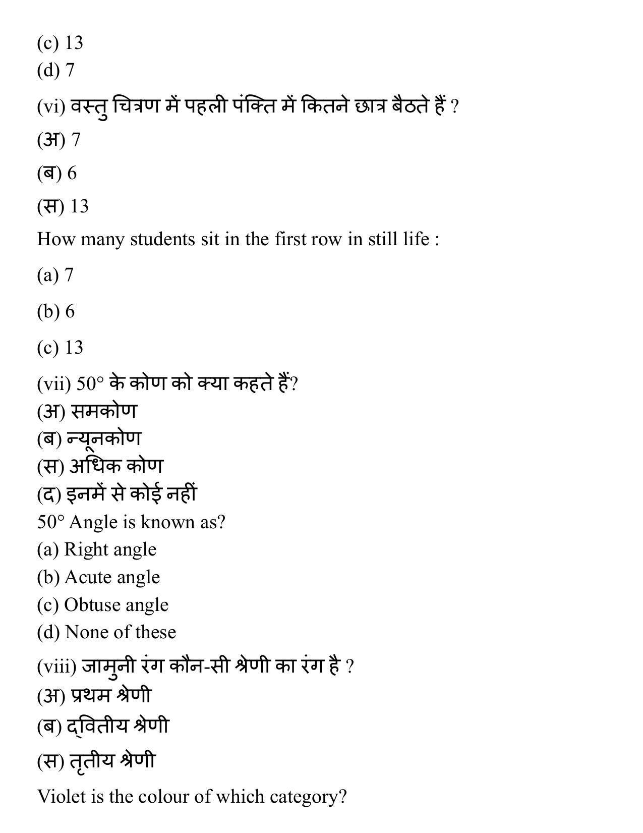 HP Board Class 9 Art Model Paper - Page 4