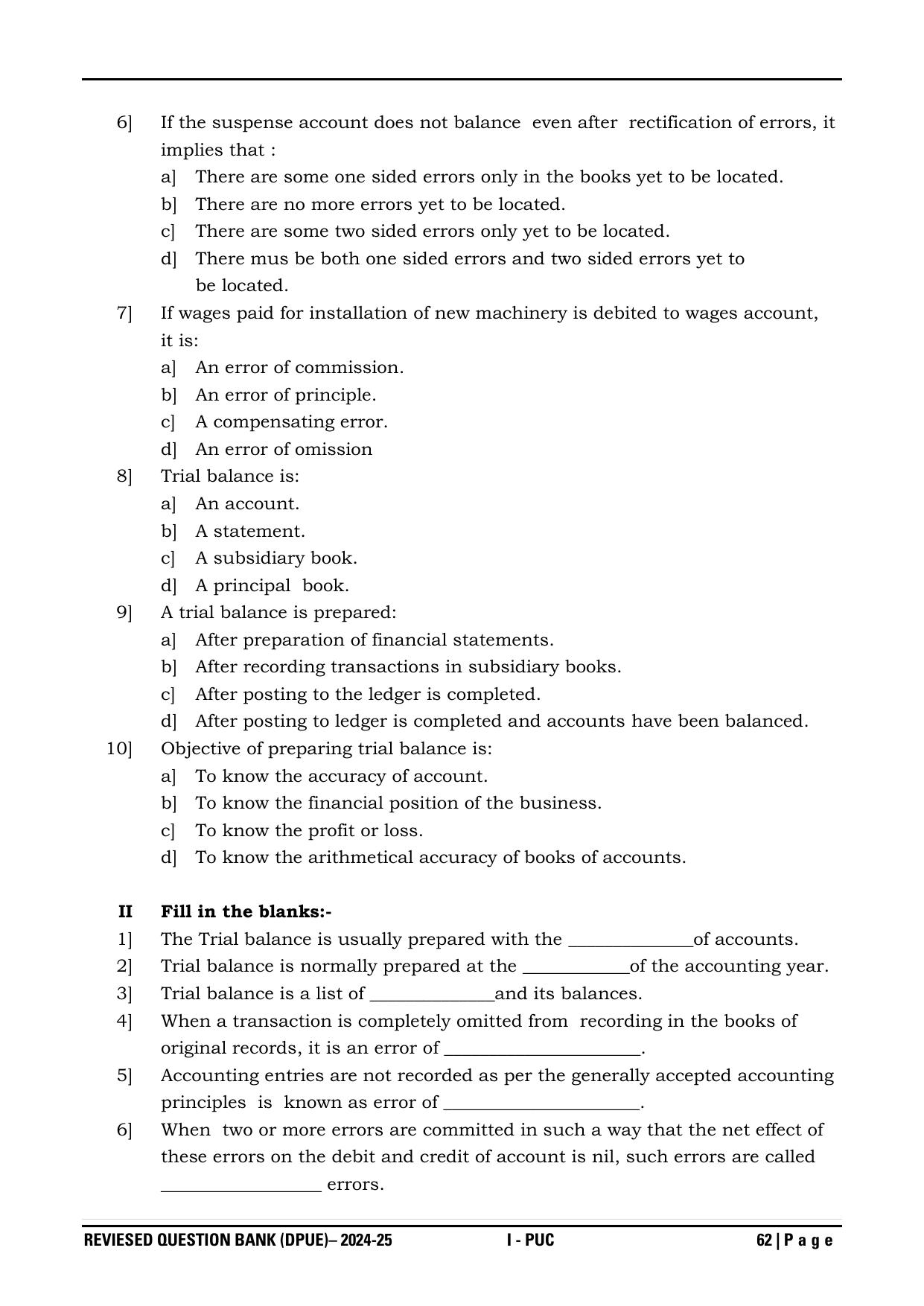 Karnataka 1st PUC Question Bank 2025 - Accountancy - Page 65