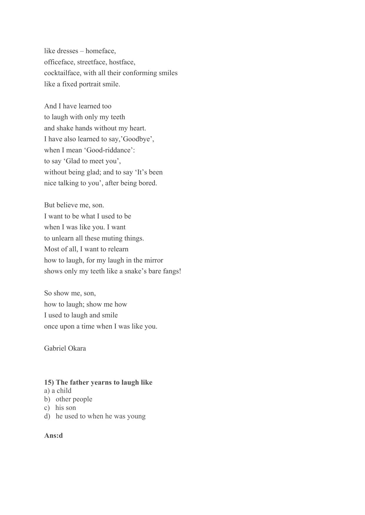 CBSE Worksheets for Class 9 English Passage Assignment 2 - Page 5