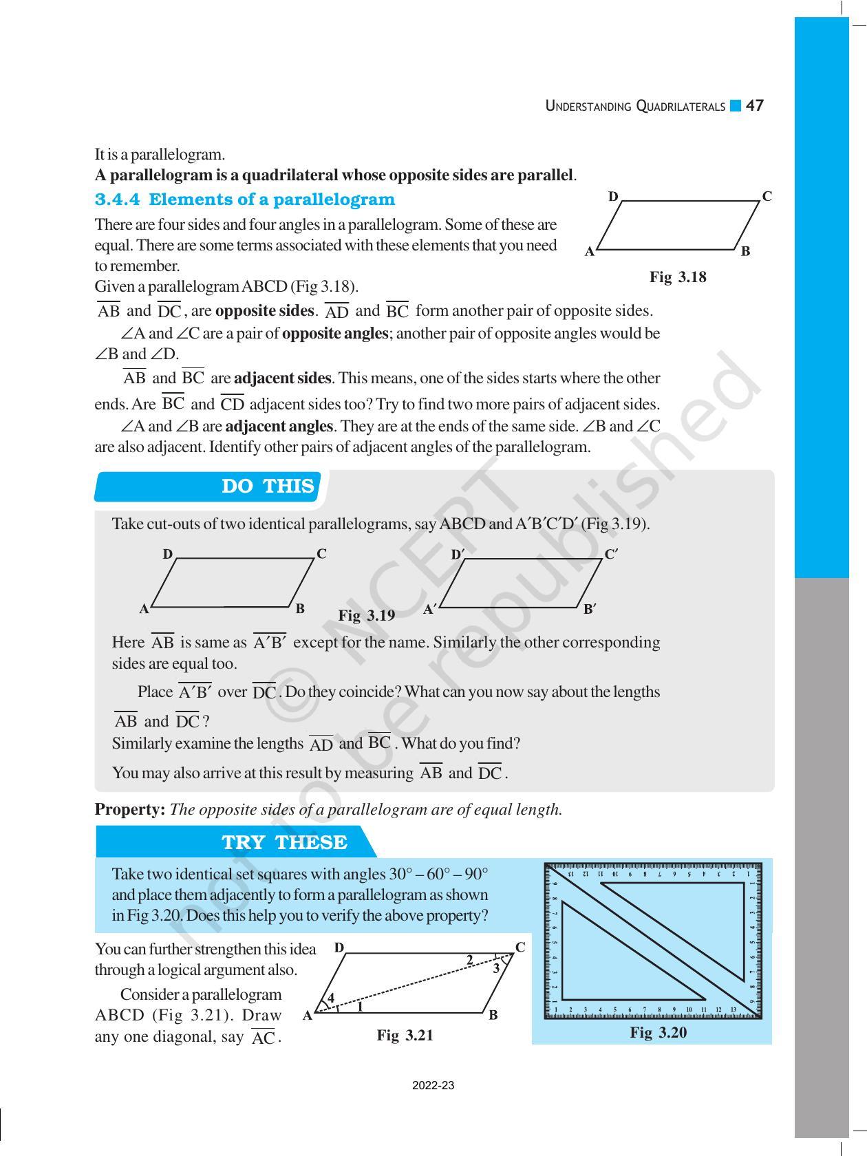 Ncert Book For Class 8 Maths Chapter 3 Understanding