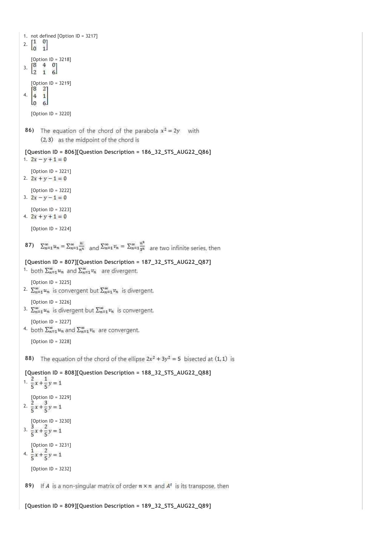 ICAR AIEEA PG 2022 STATISTICAL SCIENCES Question Paper - Page 13