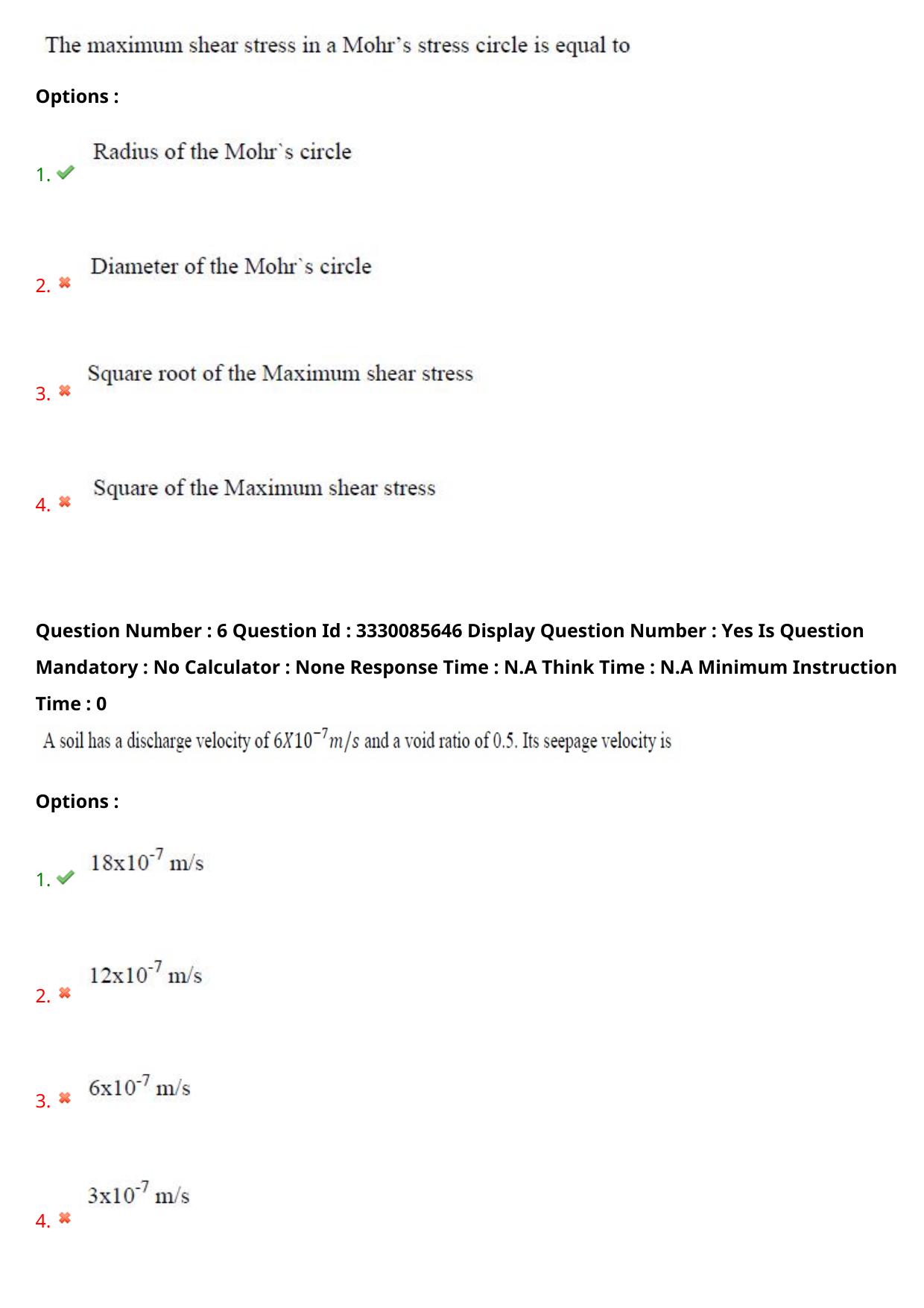 AP PGECET 2024 Civil Engineering Question Paper with Preliminary Key - Page 5