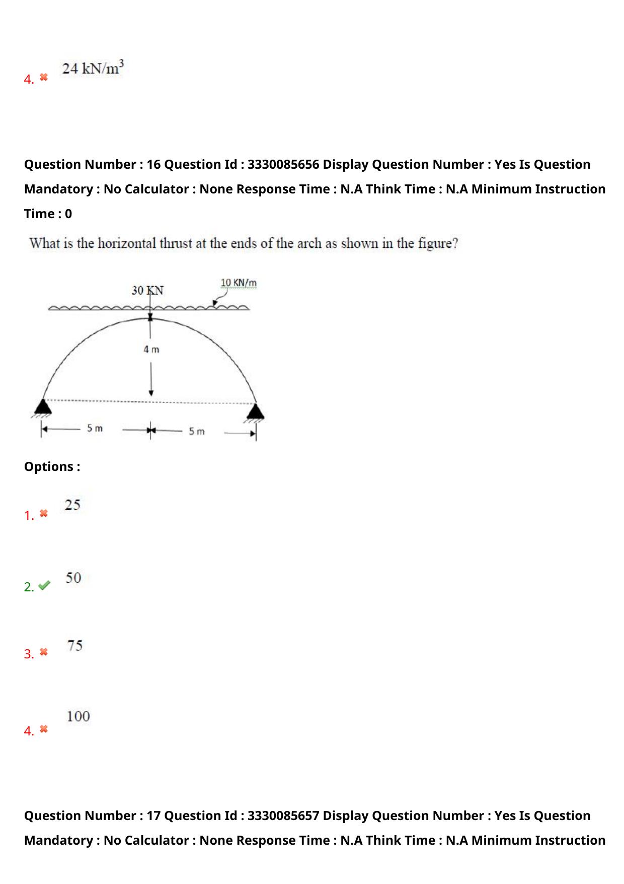 AP PGECET 2024 Civil Engineering Question Paper with Preliminary Key - Page 12