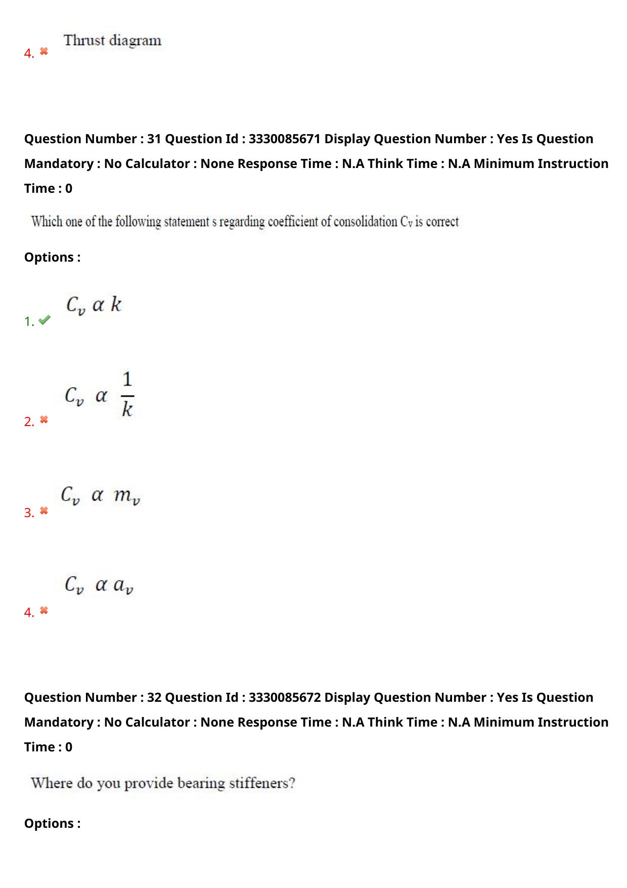 AP PGECET 2024 Civil Engineering Question Paper with Preliminary Key - Page 22