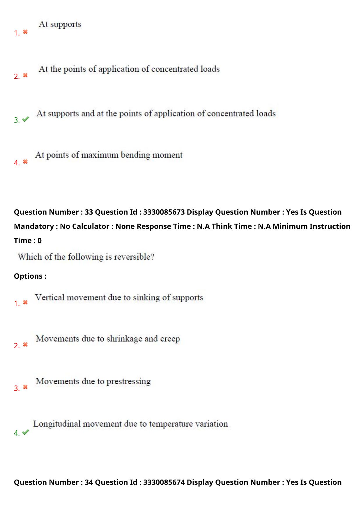 AP PGECET 2024 Civil Engineering Question Paper with Preliminary Key - Page 23