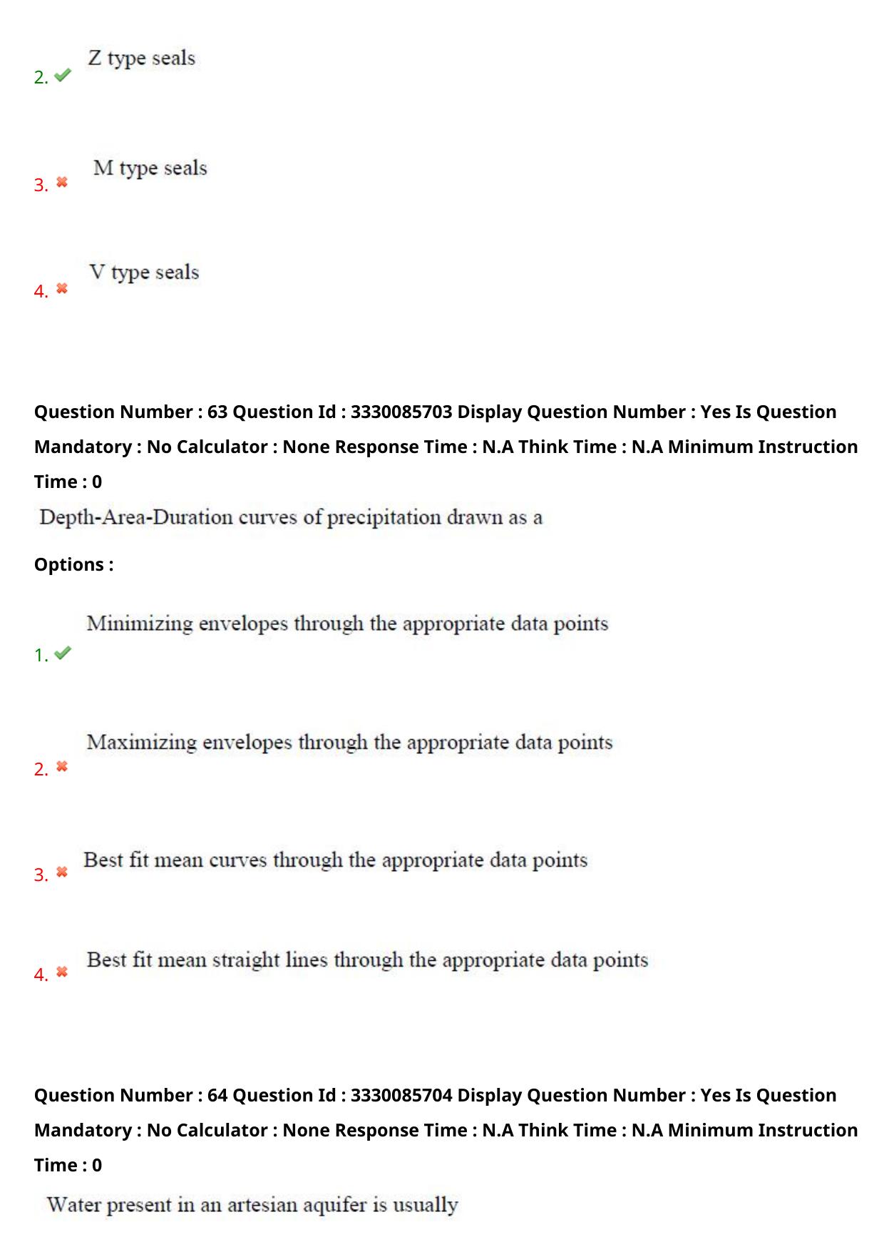 AP PGECET 2024 Civil Engineering Question Paper with Preliminary Key - Page 41