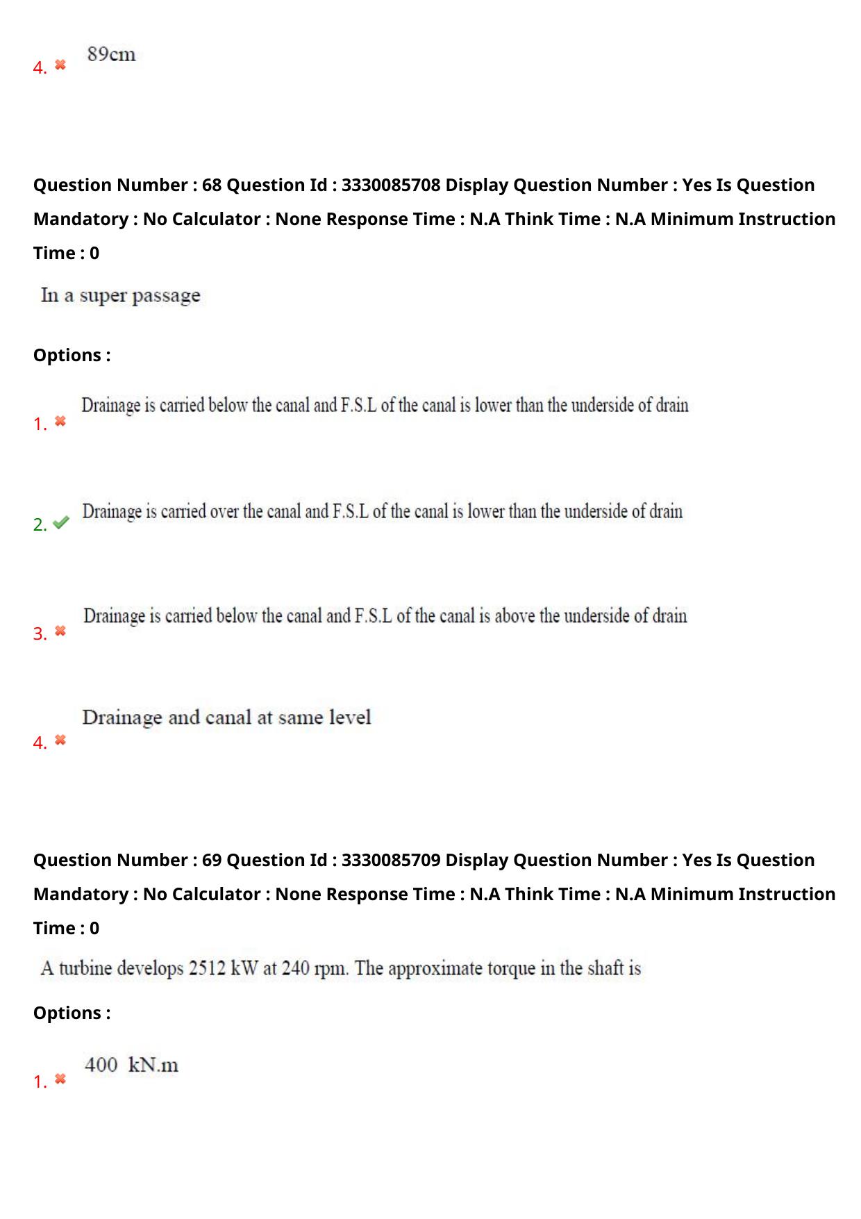 AP PGECET 2024 Civil Engineering Question Paper with Preliminary Key - Page 44
