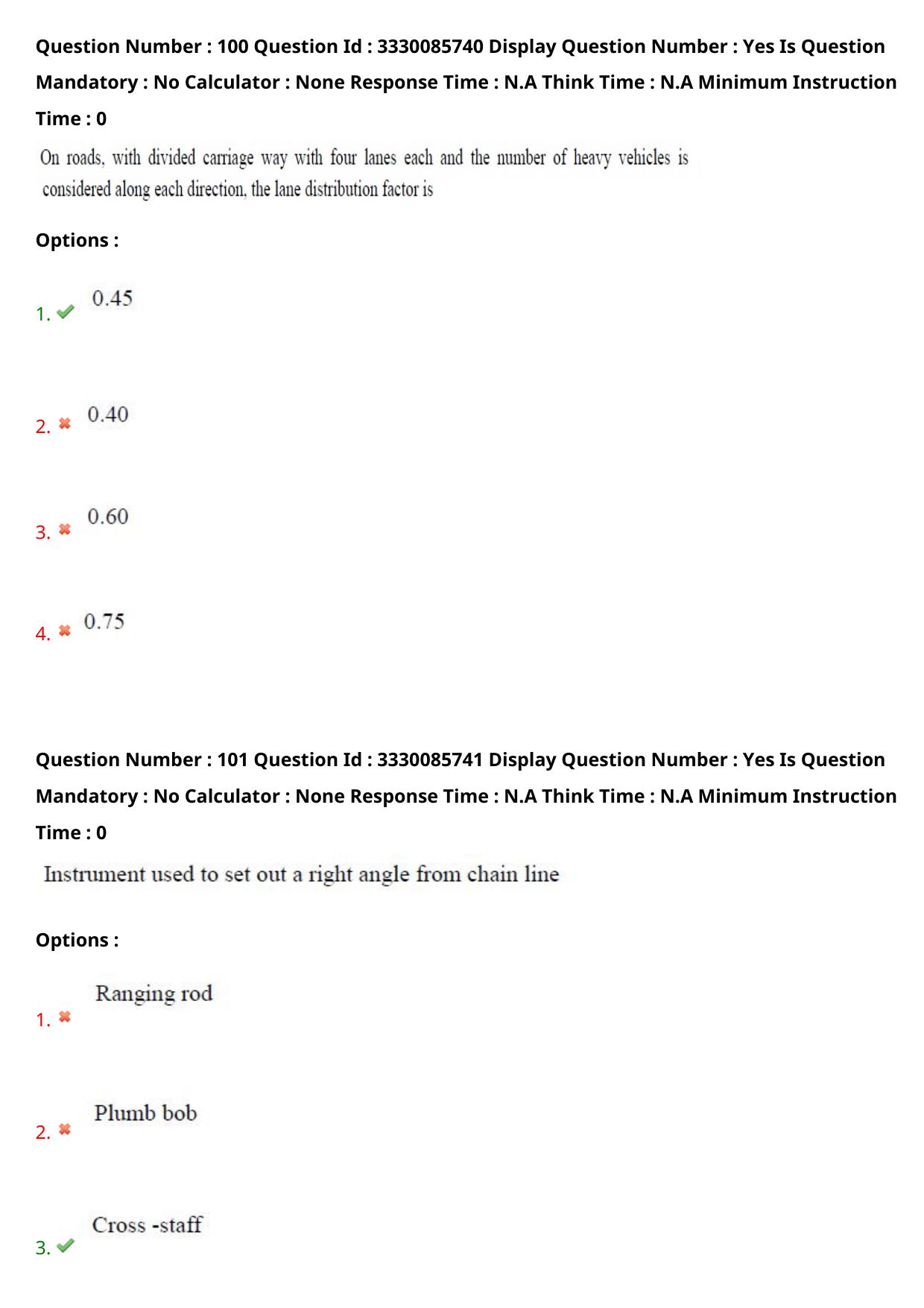 AP PGECET 2024 Civil Engineering Question Paper with Preliminary Key - Page 63