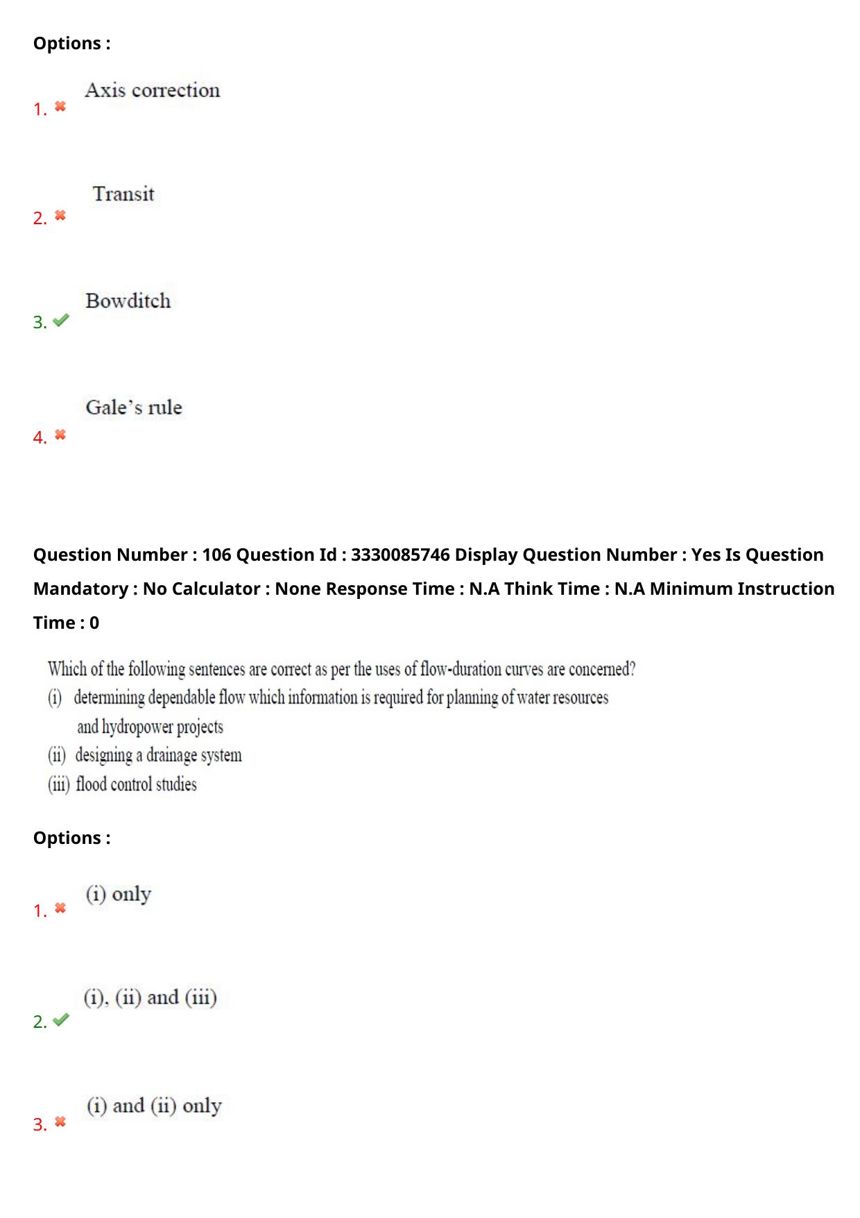 AP PGECET 2024 Civil Engineering Question Paper with Preliminary Key - Page 66