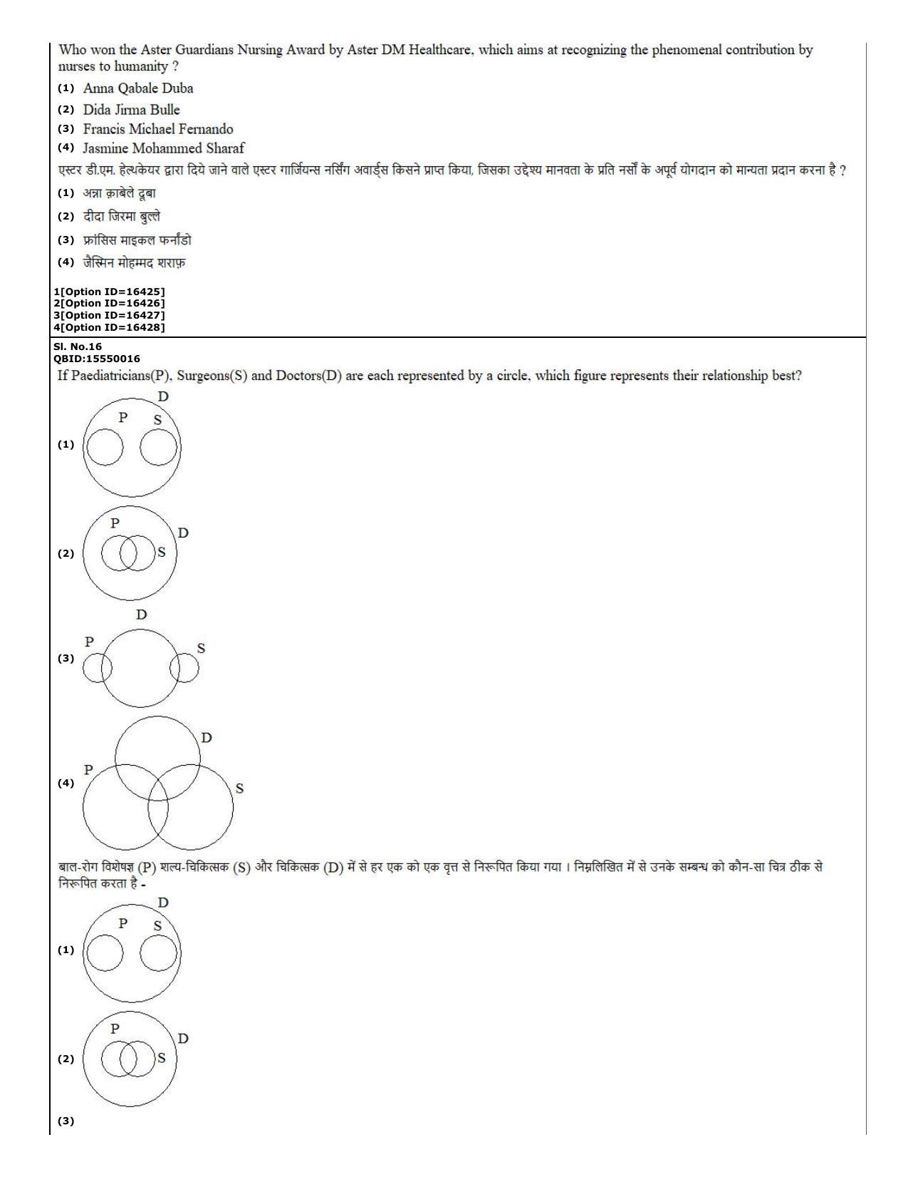 CUET (PG) 2022: PGQP-67 Hindu Studies (06-09-2022) Question Paper - Page 7