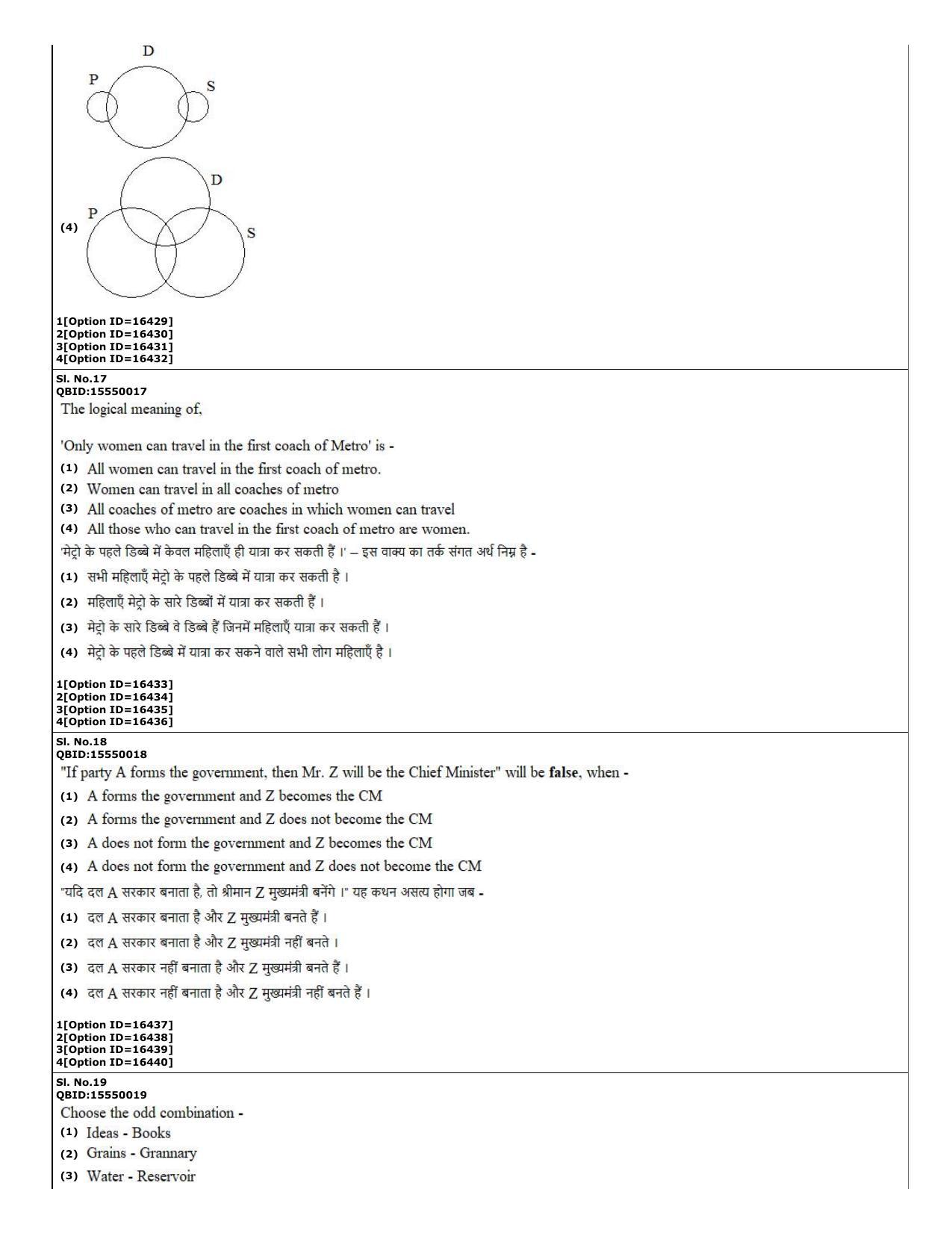 CUET (PG) 2022: PGQP-67 Hindu Studies (06-09-2022) Question Paper - Page 8