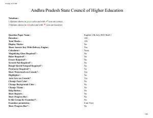 AP EDCET 2022 English Question Paper Shift 1