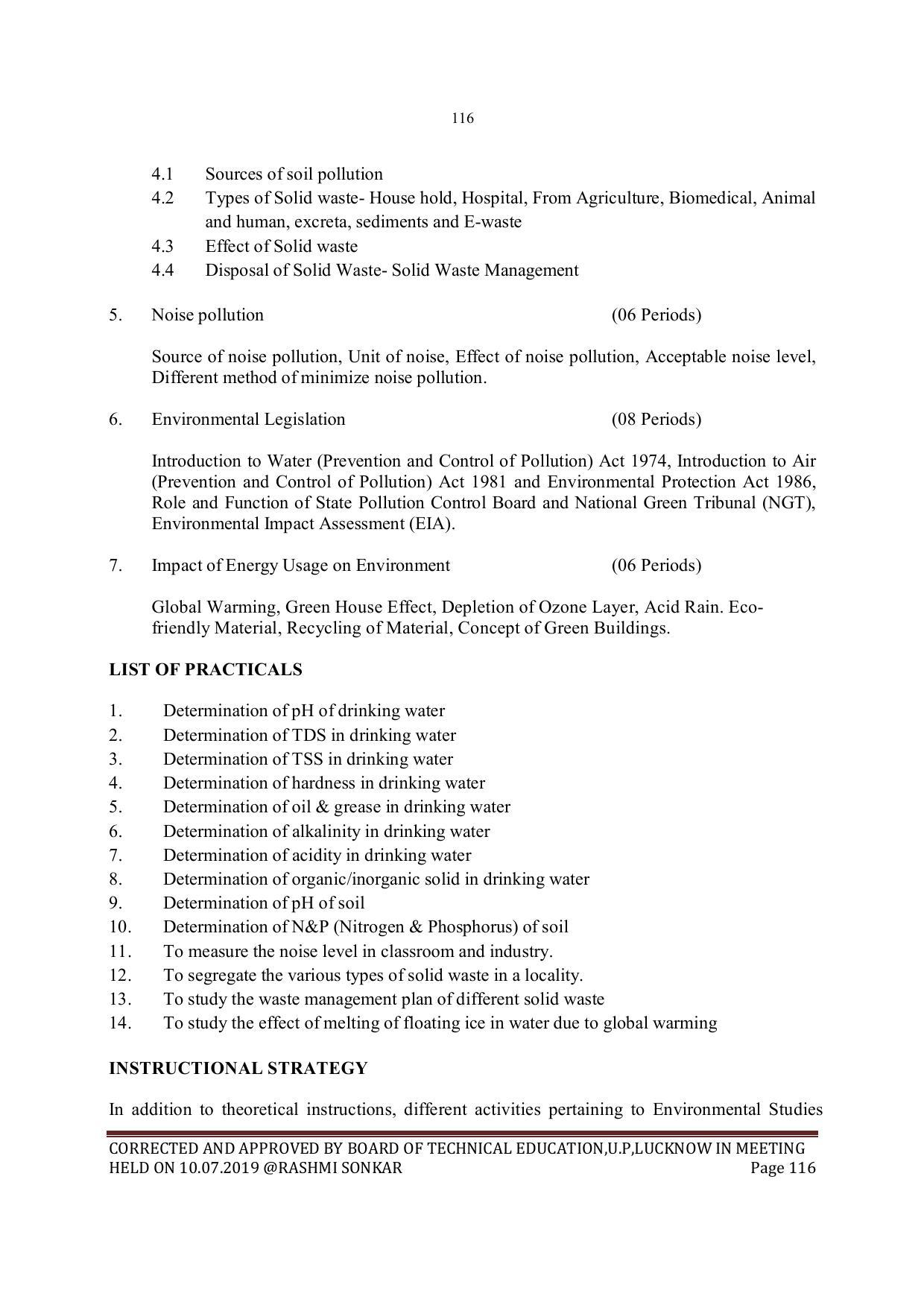 EFFECTIVE FROM JULY 2019-20 - SIX SEMESTER DIPLOMA COURSE IN MECHANICAL ENGINEERING - Page 116