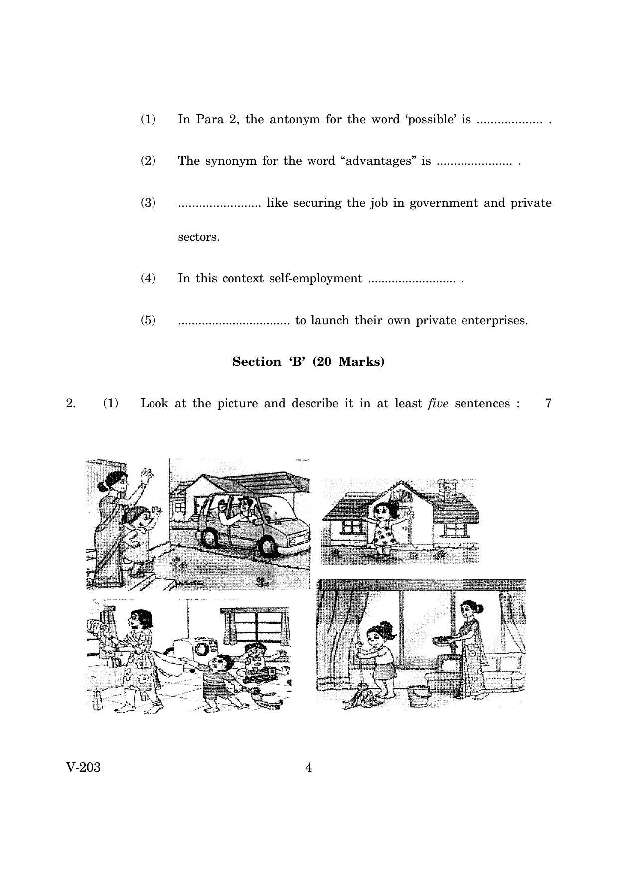 Goa Board Class 12 English Communication Skills  2019_0 (March 2019_0) Question Paper - Page 4