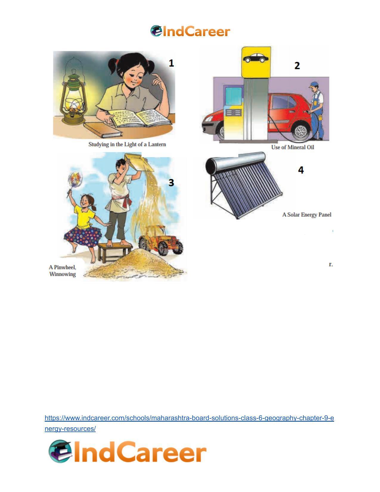 Maharashtra Board Solutions Class 6-Geography: Chapter 9- Energy Resources - Page 7