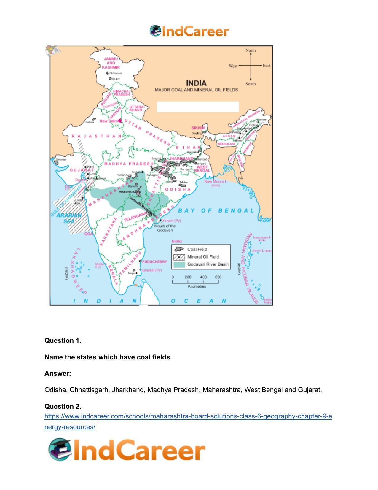 Maharashtra Board Solutions Class 6-Geography: Chapter 9- Energy Resources - Page 10