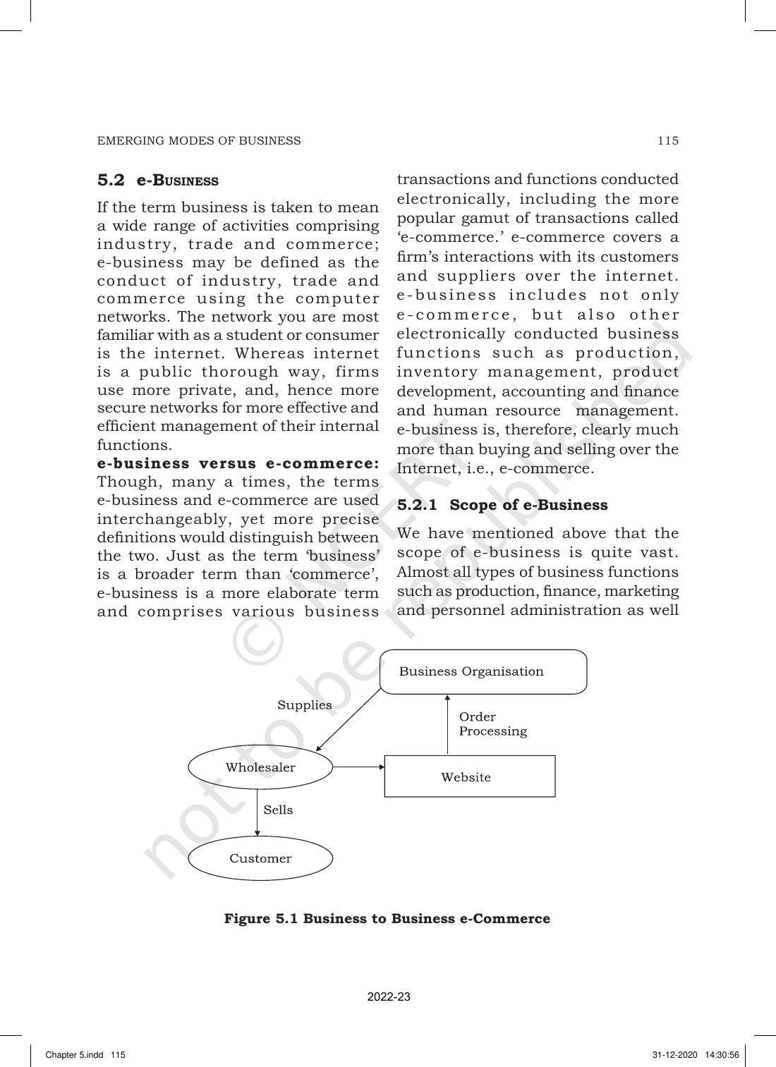 NCERT Book for Class 11 Business Studies Chapter 5 Emerging Modes of Business - Page 3