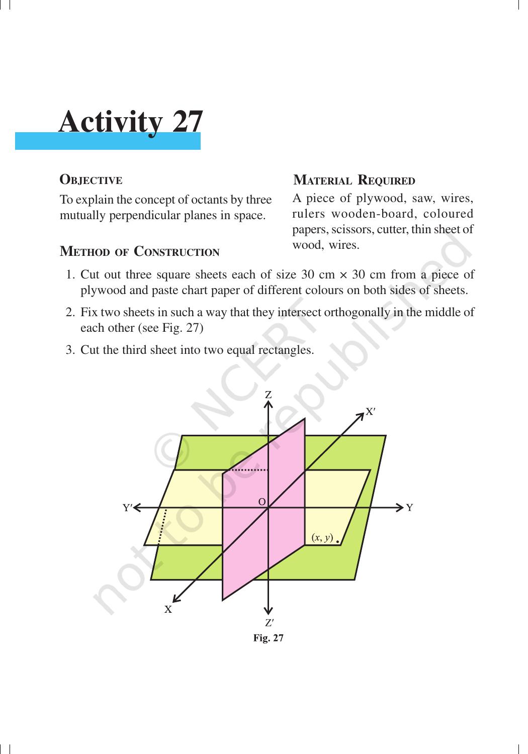NCERT Laboratory Manuals for Class XI Mathematics - Activities (21 to 33) - Page 16